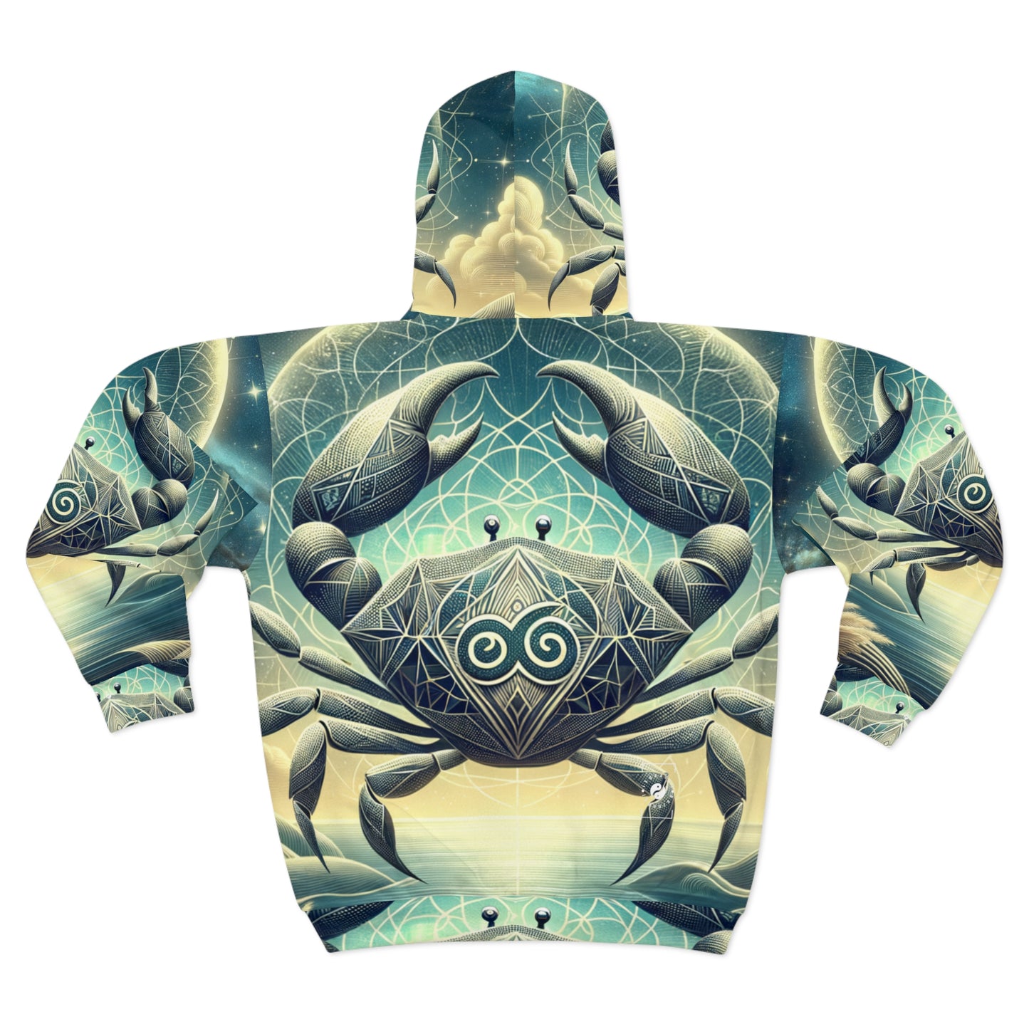 Crab Constellation Yoga - Zip Hoodie