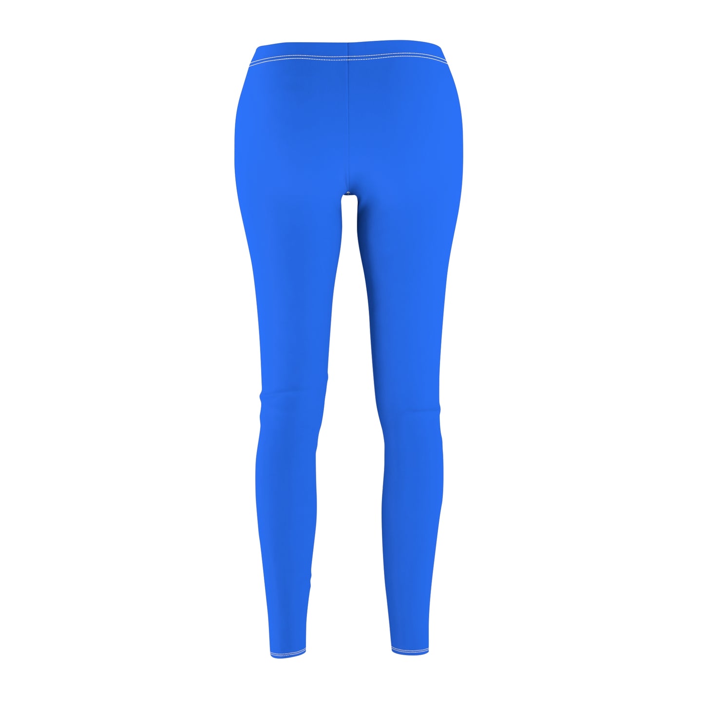 #2C75FF Electric Blue - Casual Leggings