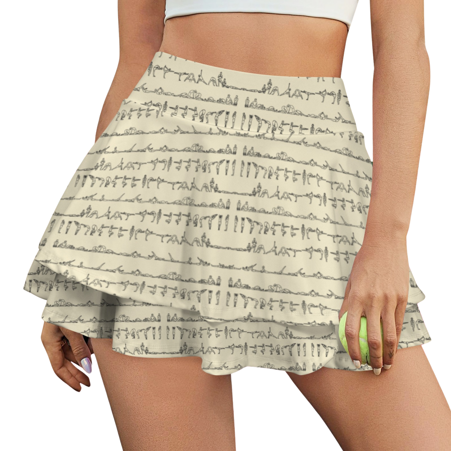 Bikram Pastel - iSquared Ruffle Skirt