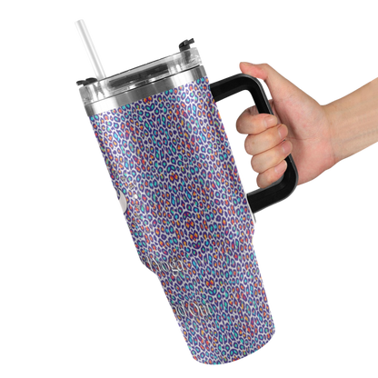 Wild Leopards - iSquared Tumbler 40 Oz