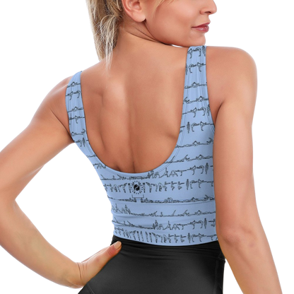 Bikram Pastel - iSquared Crop Top