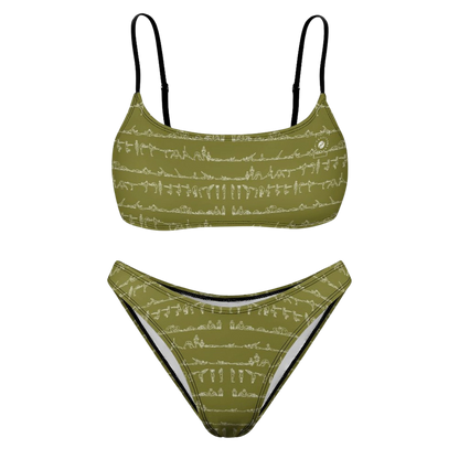 Bikram Ember - Triangle Bikini Set