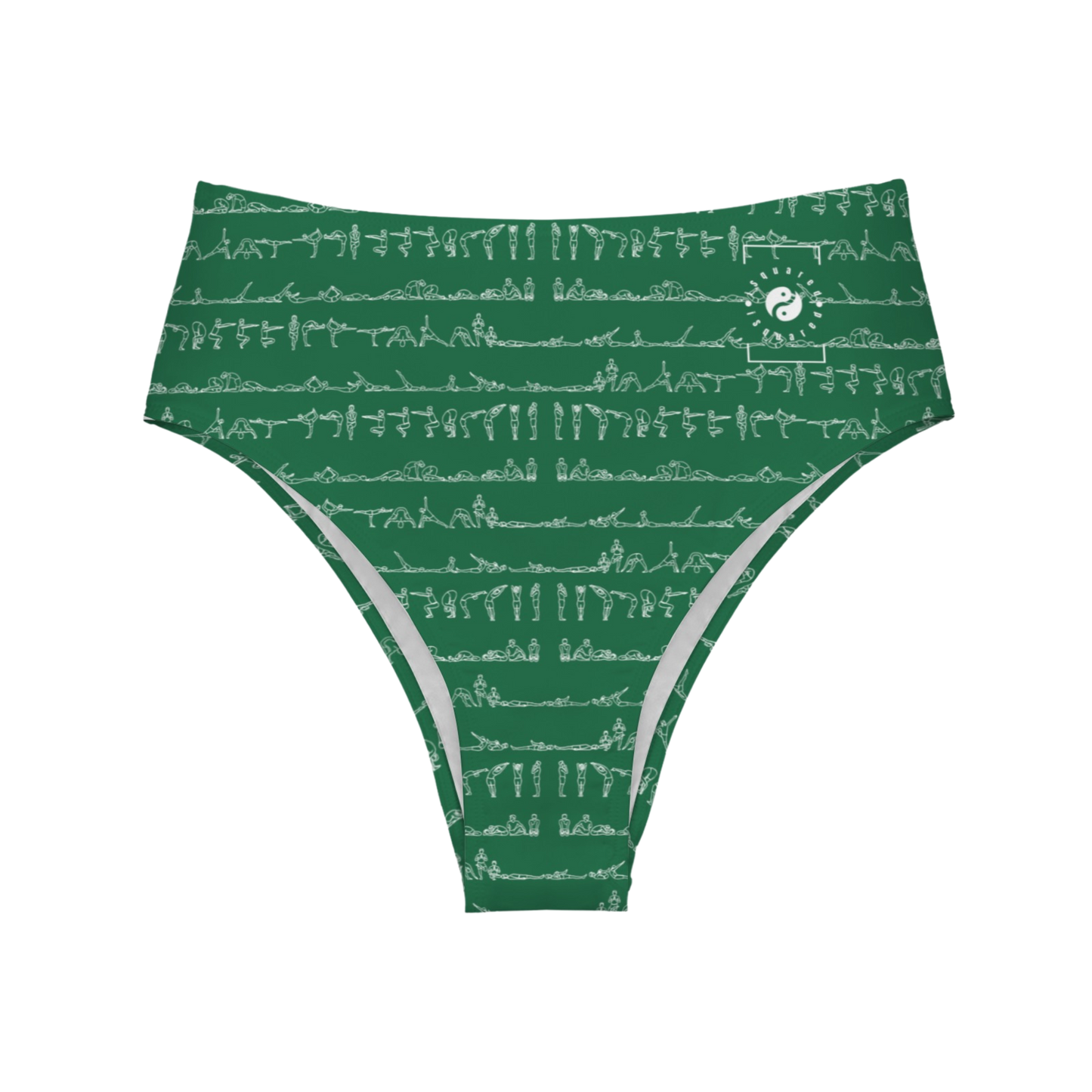 Bikram Ember - High Waisted Bikini Bottom