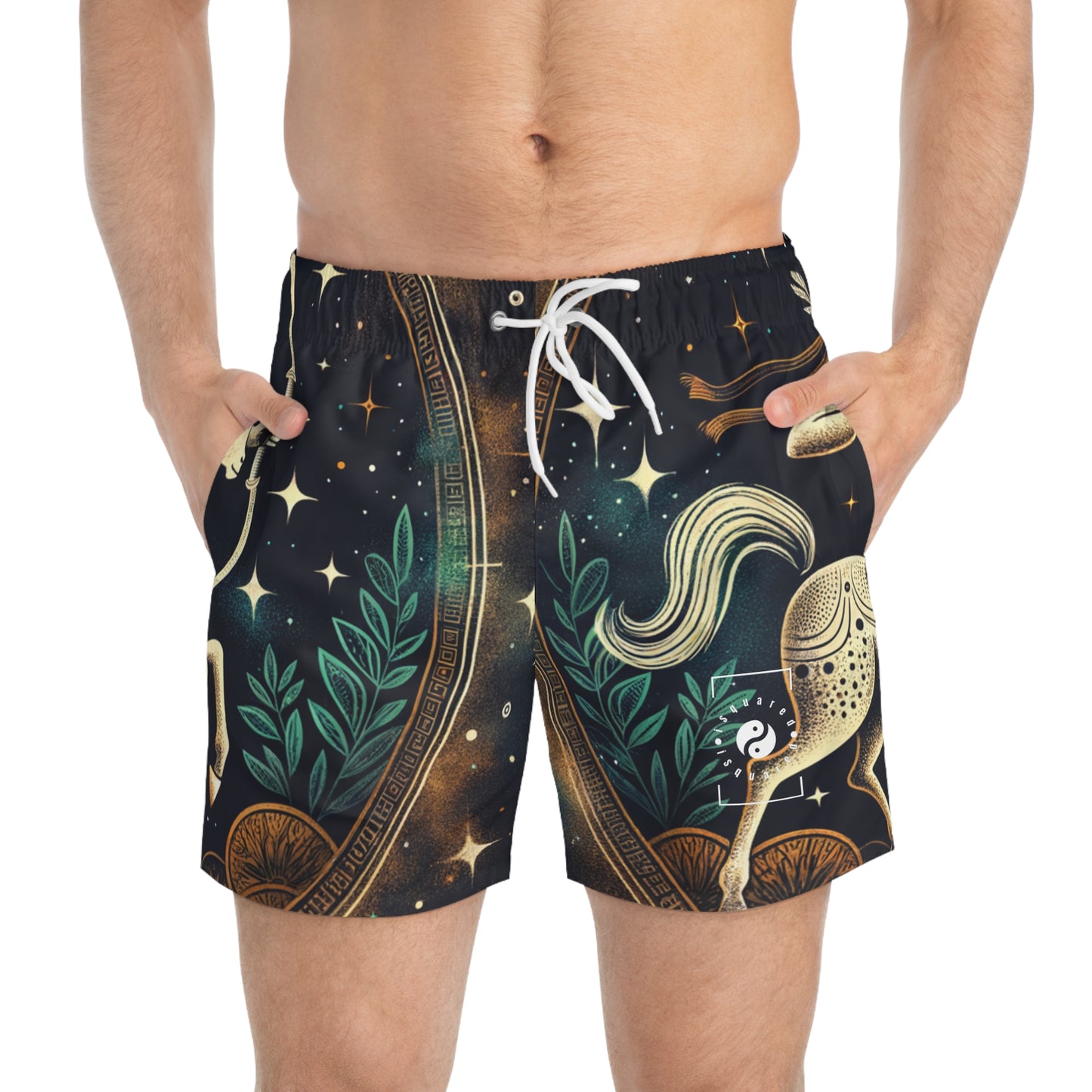 Sagittarius Emblem - Swim Trunks for Men