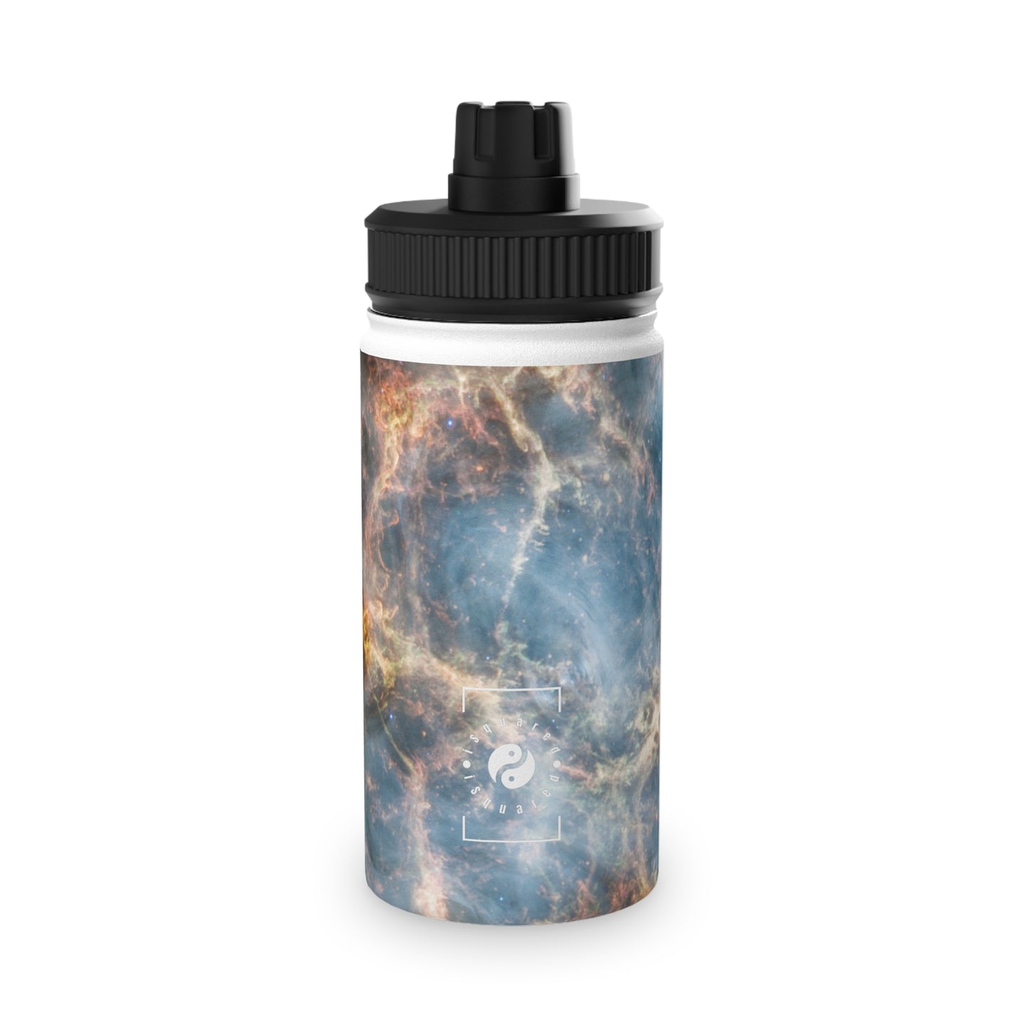 Crab Nebula (NIRCam and MIRI Image) - Sports Water Bottle