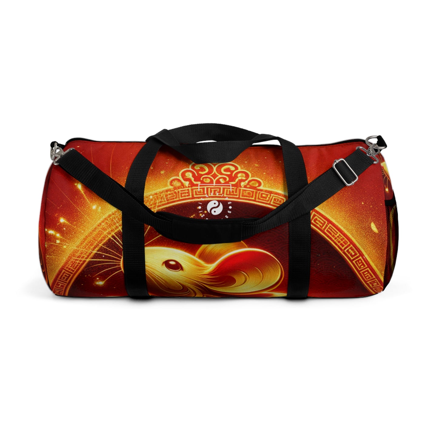 "Golden Emissary: A Lunar New Year's Tribute" - Duffle Bag