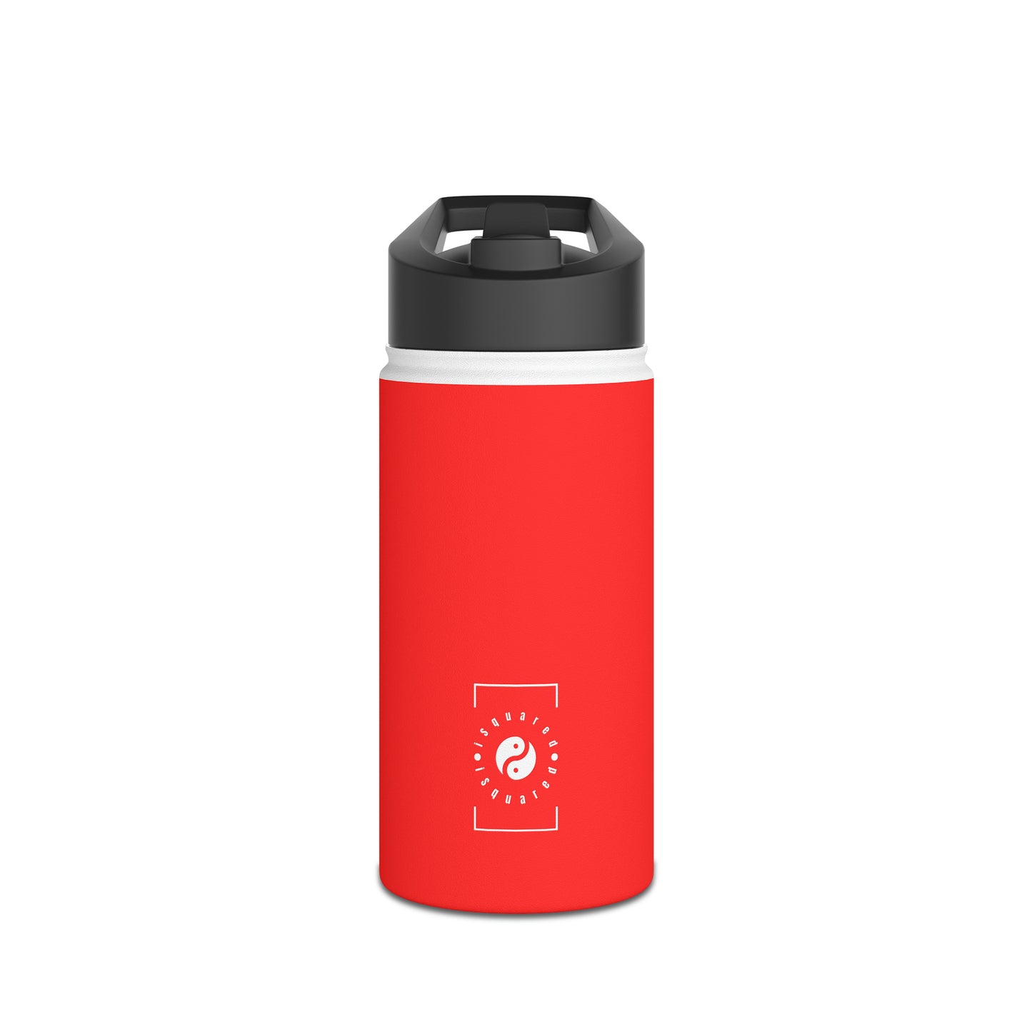 Bright Red FF3131 - Water Bottle