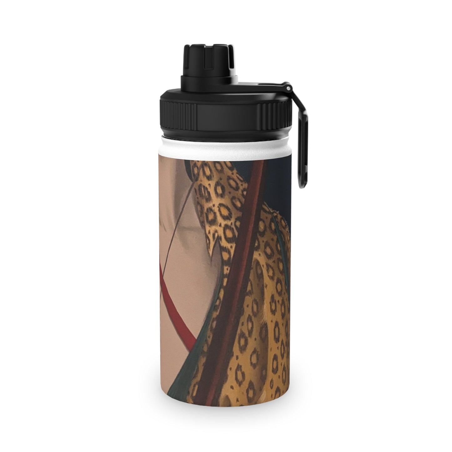 "La chaseresse - Felix Labisse" - Sports Water Bottle