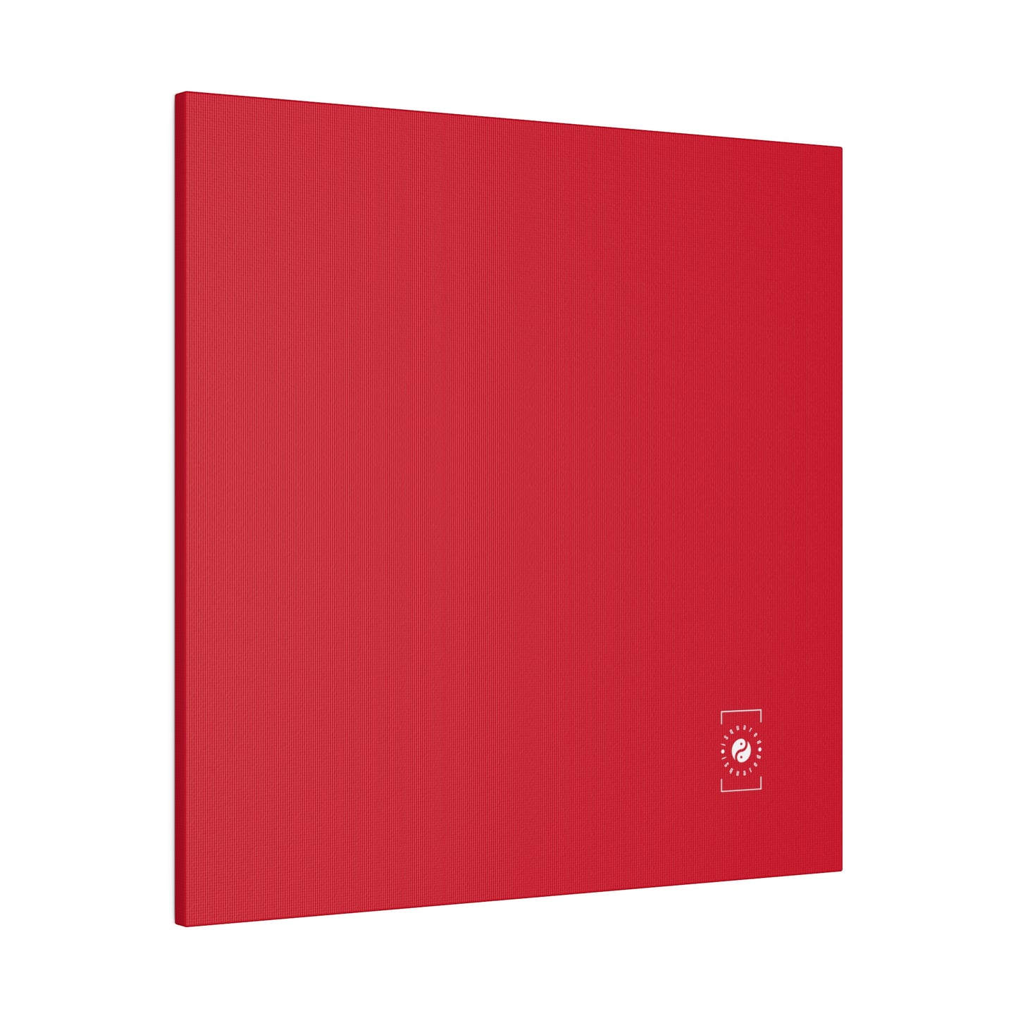 #D10927 Scarlet Red - Art Print Canvas