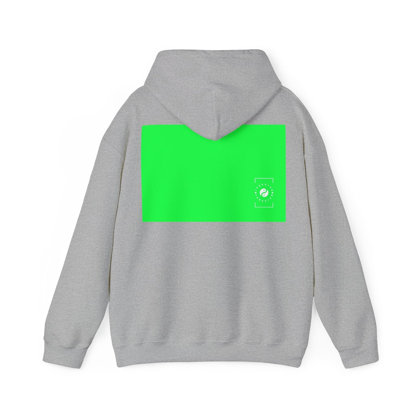 #0FFF50 Vert fluo - Sweat à capuche