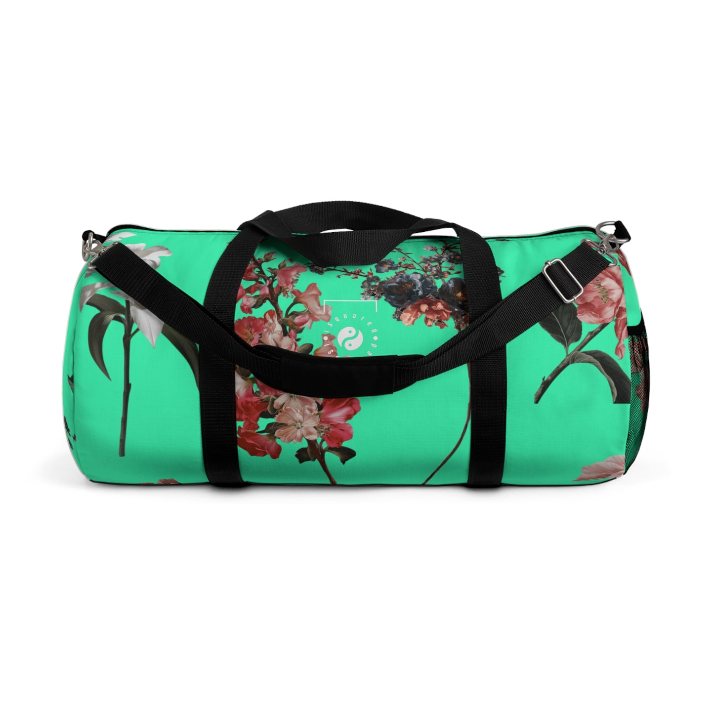 Botanicals on Turquoise - Duffle Bag