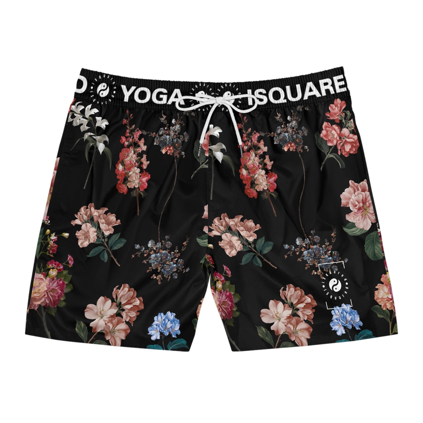 Botanicals on Black - Short de bain (mi-long) pour Homme