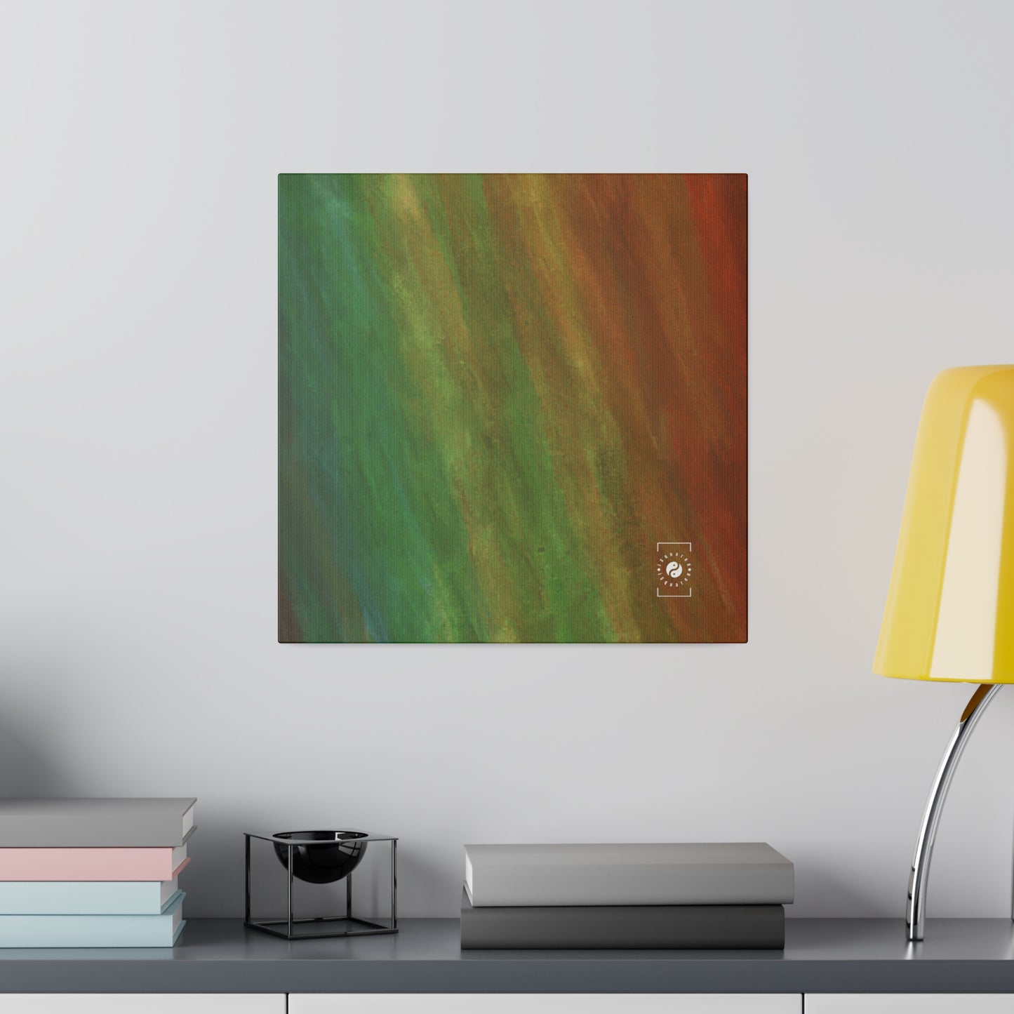 Subtle Rainbow Mood - Art Print Canvas