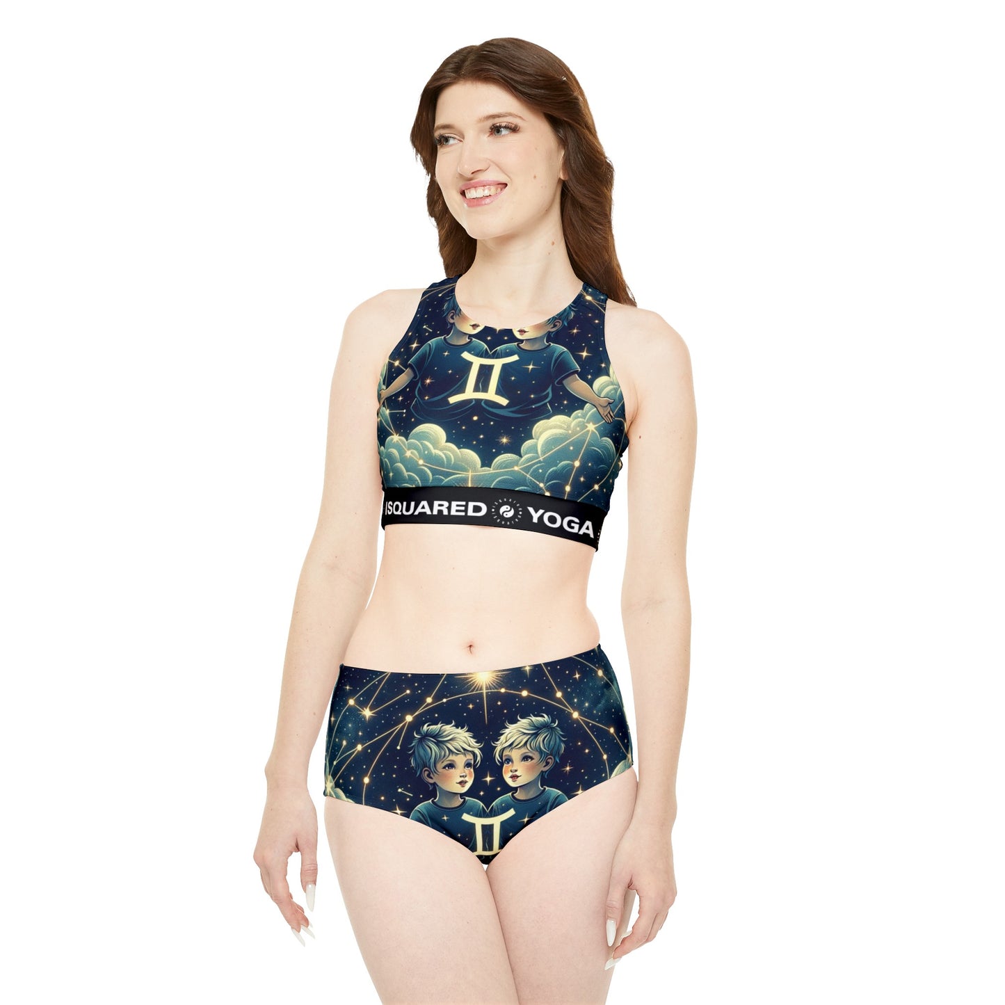 Ensemble bikini de yoga chaud « Celestial Twinfinity »