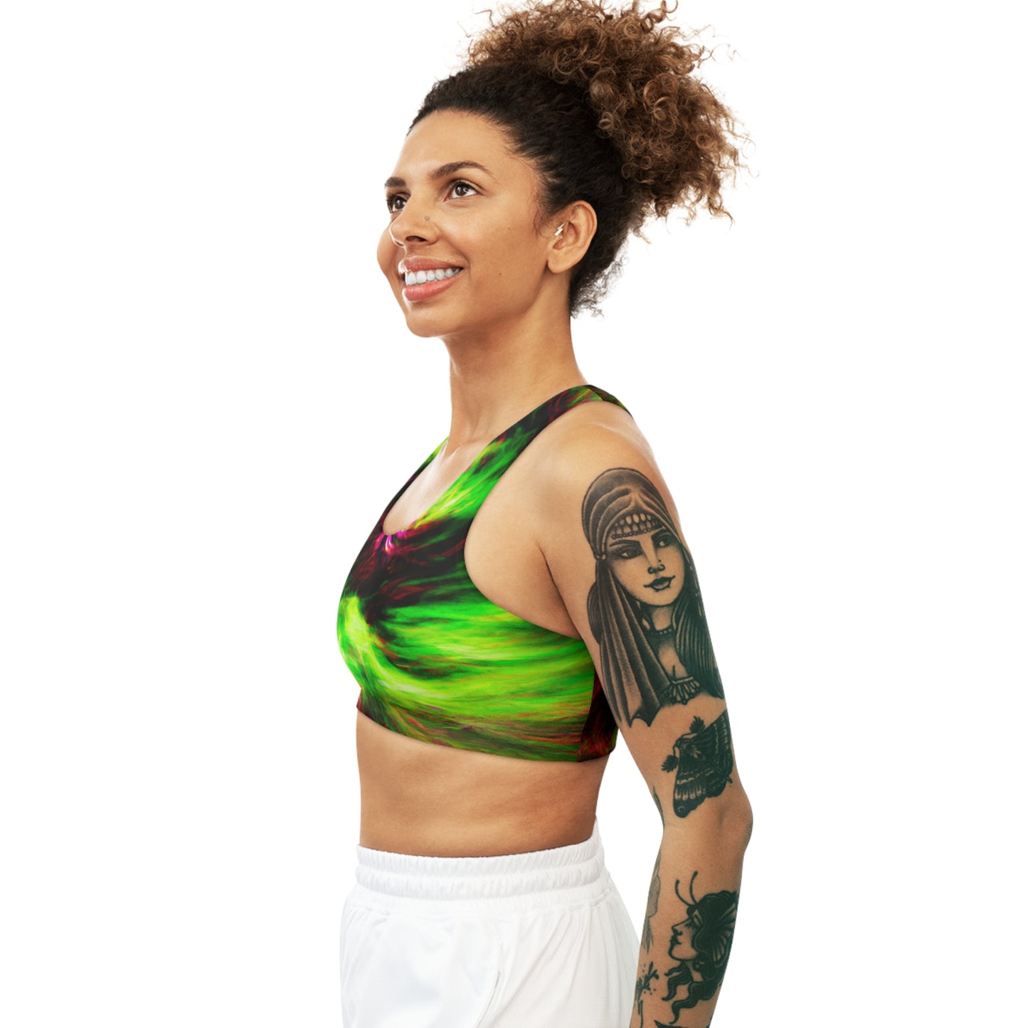 "Galactic Fusion" - Soutien-gorge de sport sans couture 