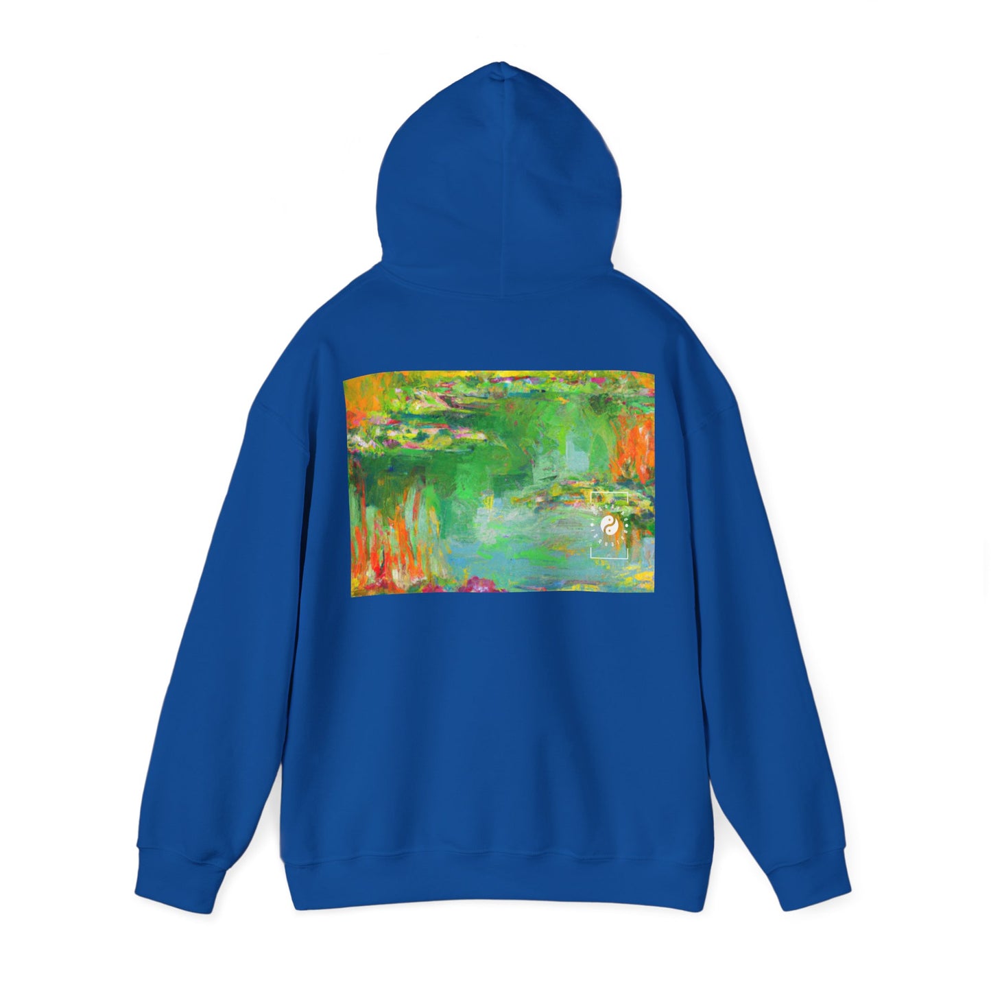 "Lily Aquarelle: Dusk Reflections" - Hoodie