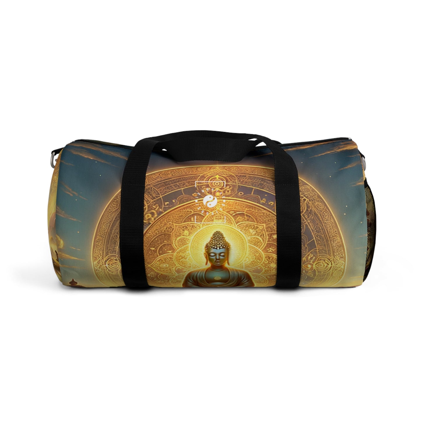 "Serenity in Transience: Illuminations of the Heart Sutra" - Duffle Bag