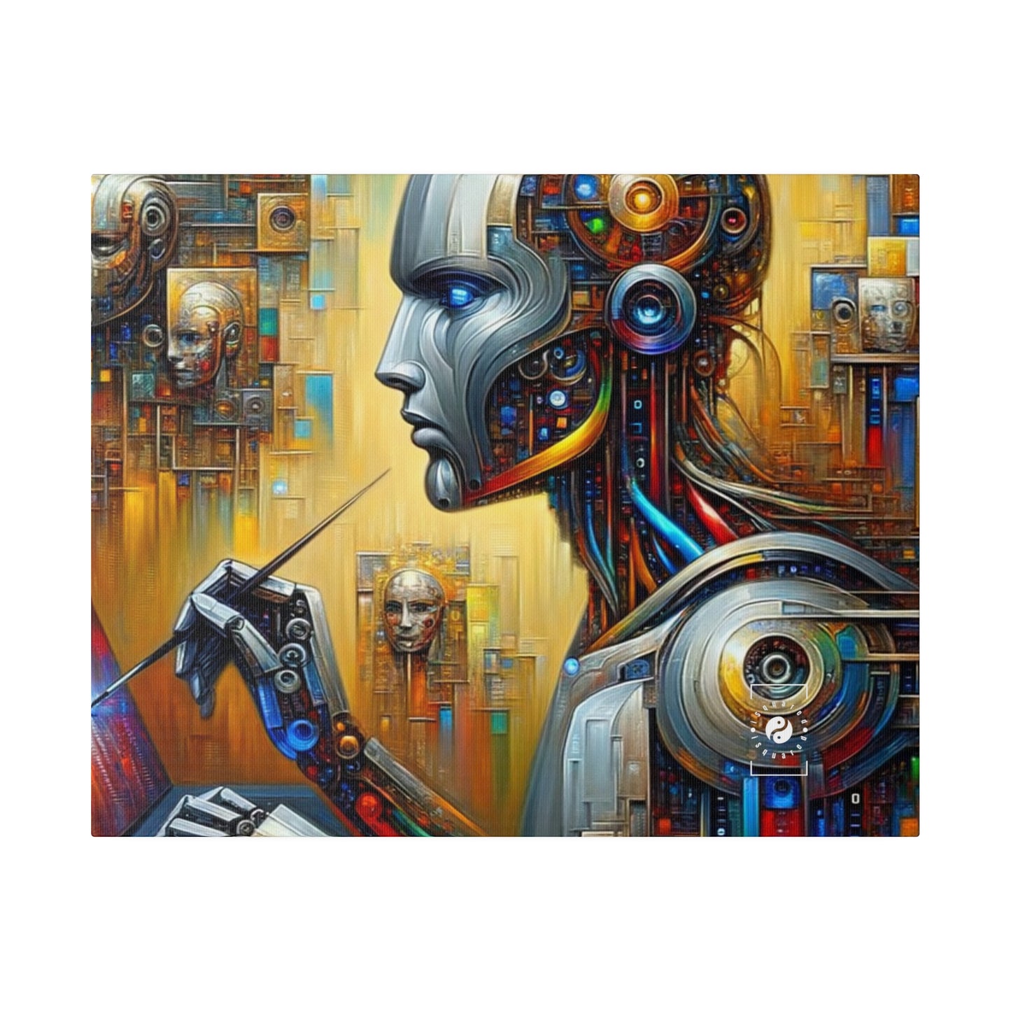 TechnoGenesis - Art Print Canvas