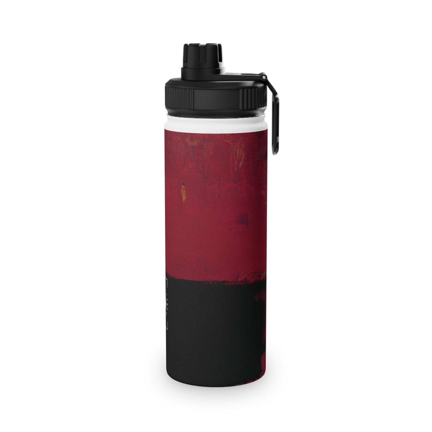 Nocturnal Vermillion - Sports Water Bottle