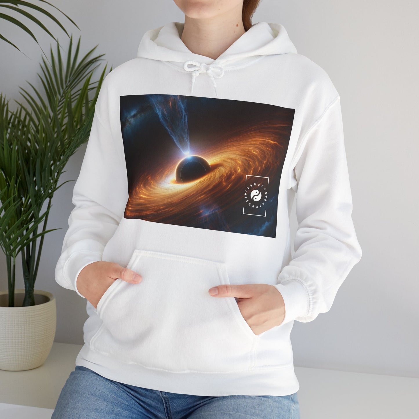 "Discs of Illumination: Black Hole Reverie" - Hoodie