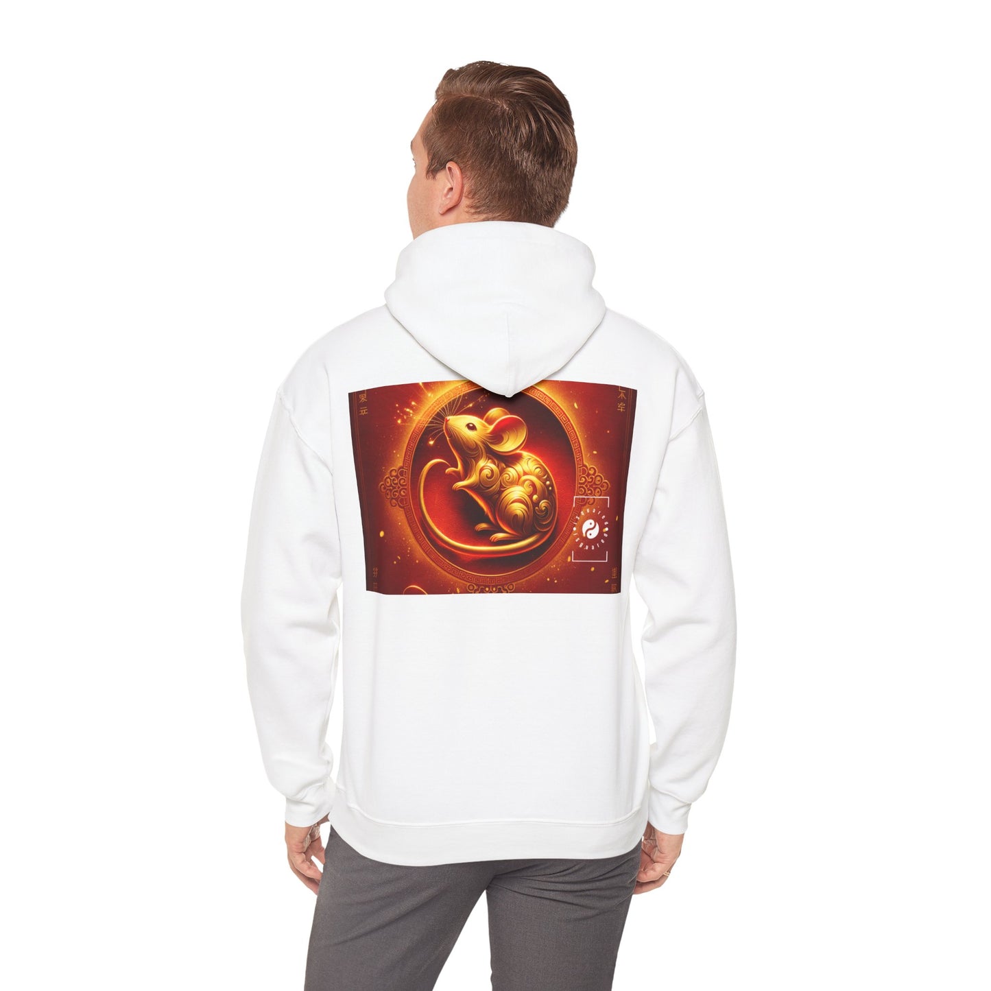 "Golden Emissary: A Lunar New Year's Tribute" - Hoodie