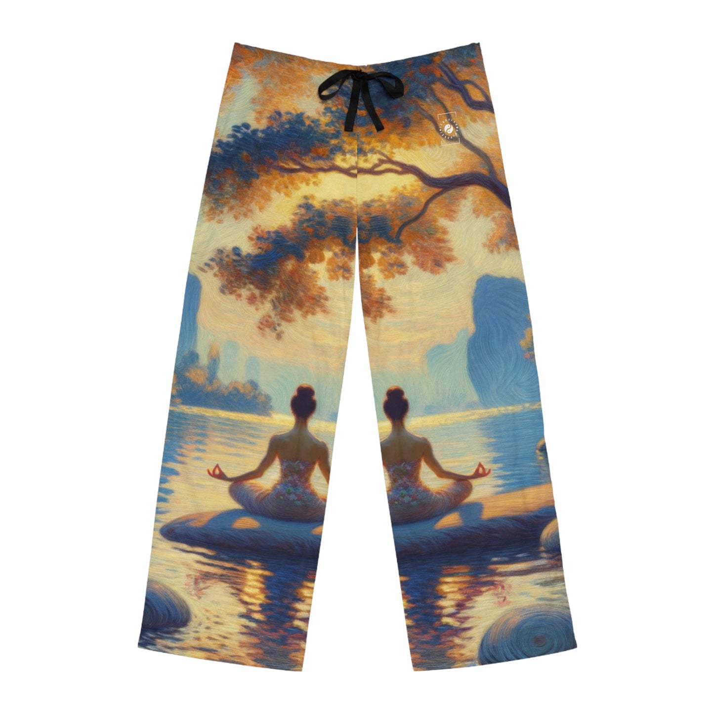 "Zen Blossom Alignment" - men's Lounge Pants