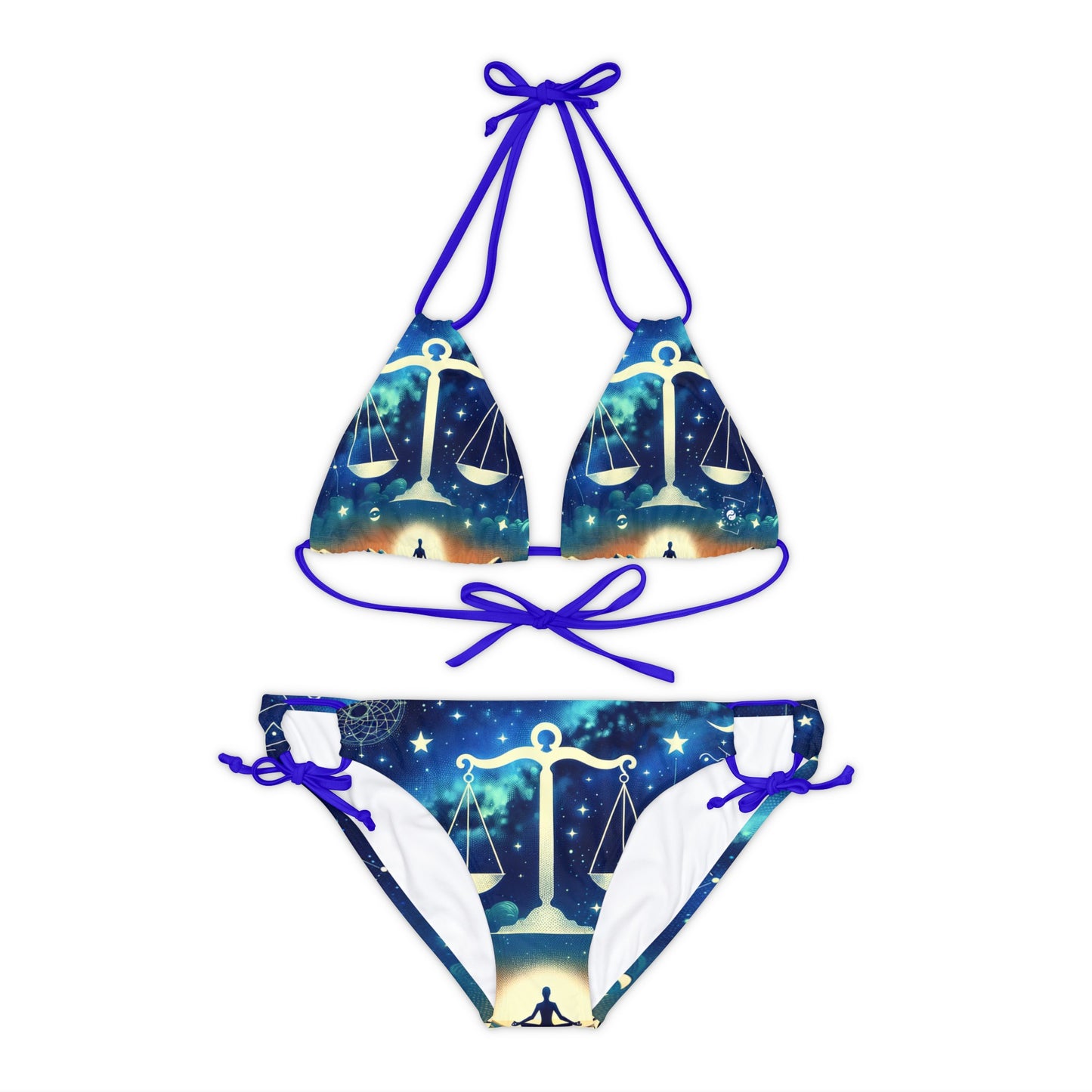 Celestial Libra - Lace-up Bikini Set