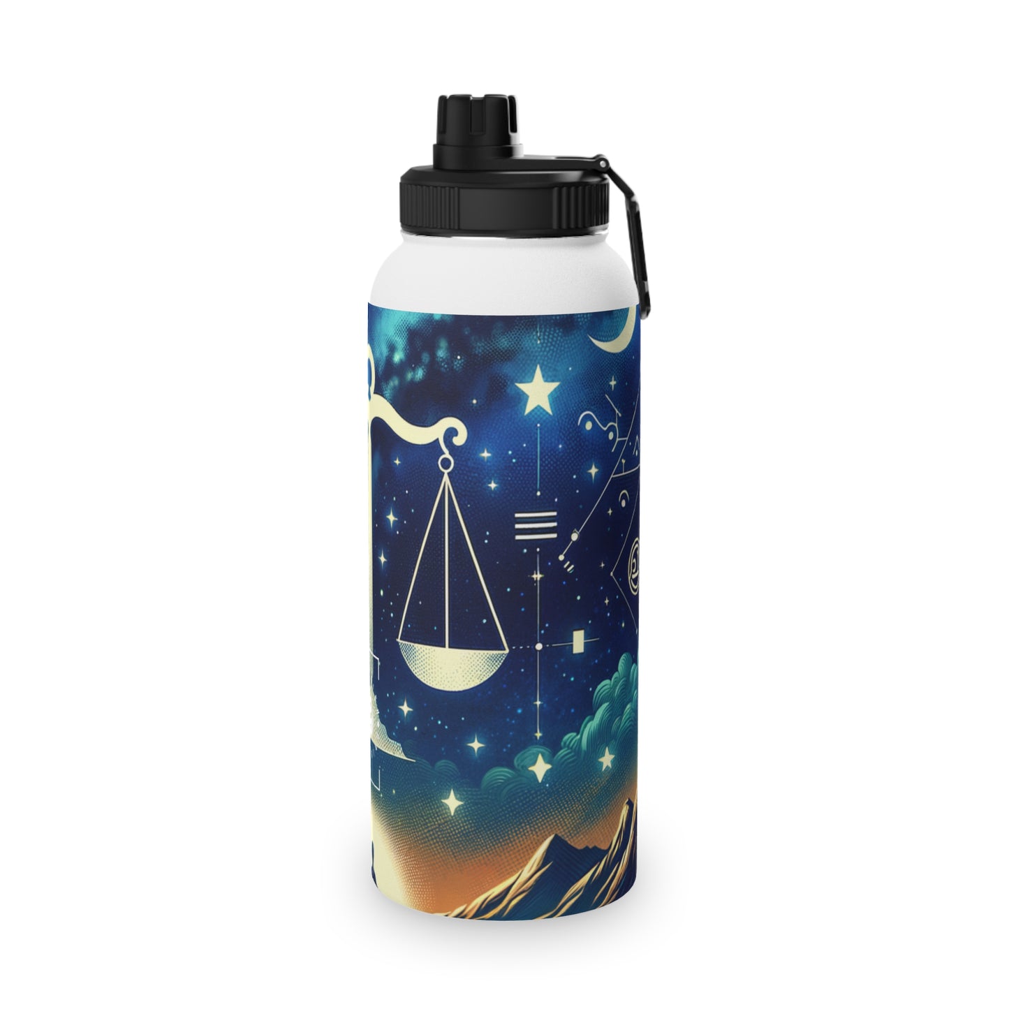 Celestial Libra - Sports Water Bottle