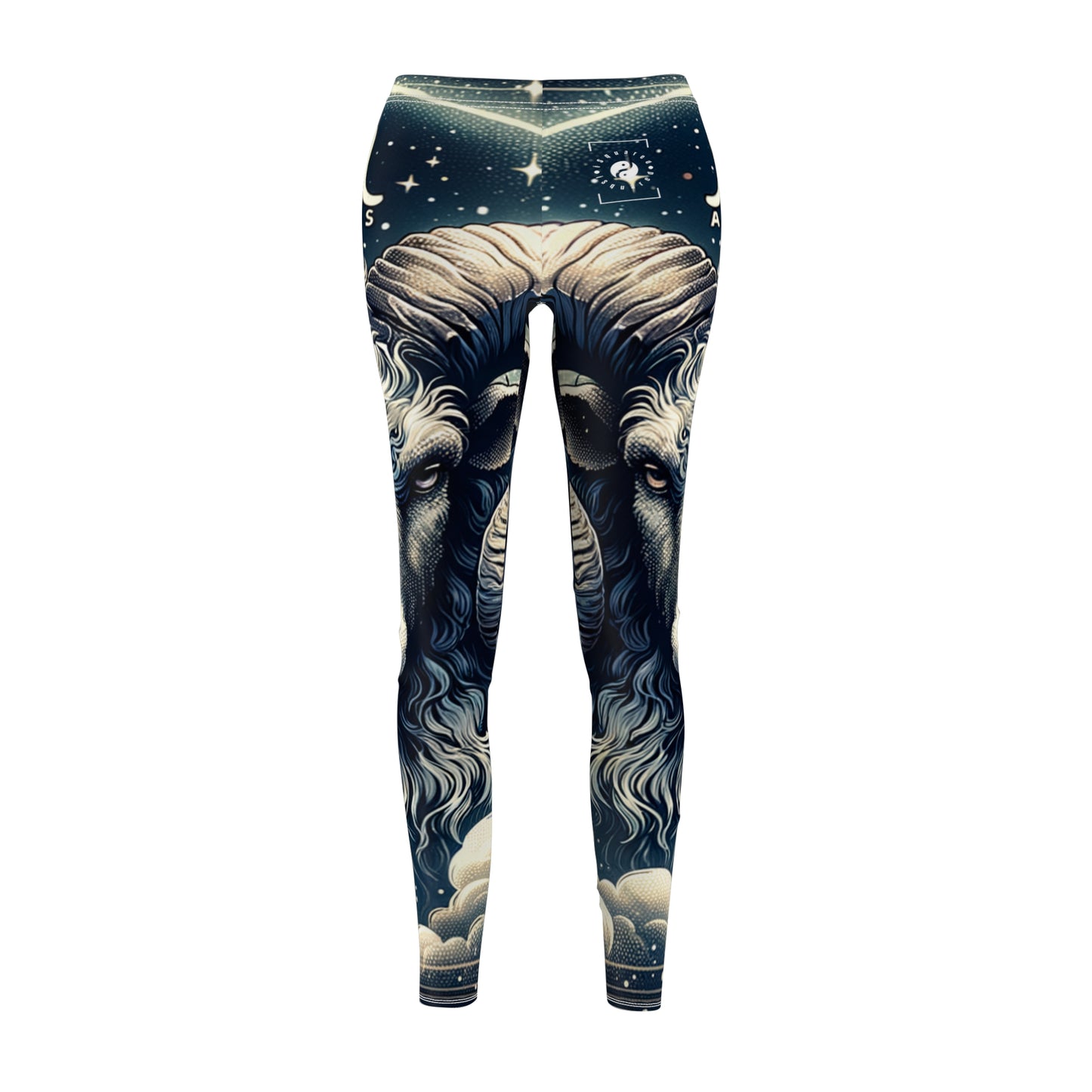 "Celestial Ram Ascendant" - Casual Leggings