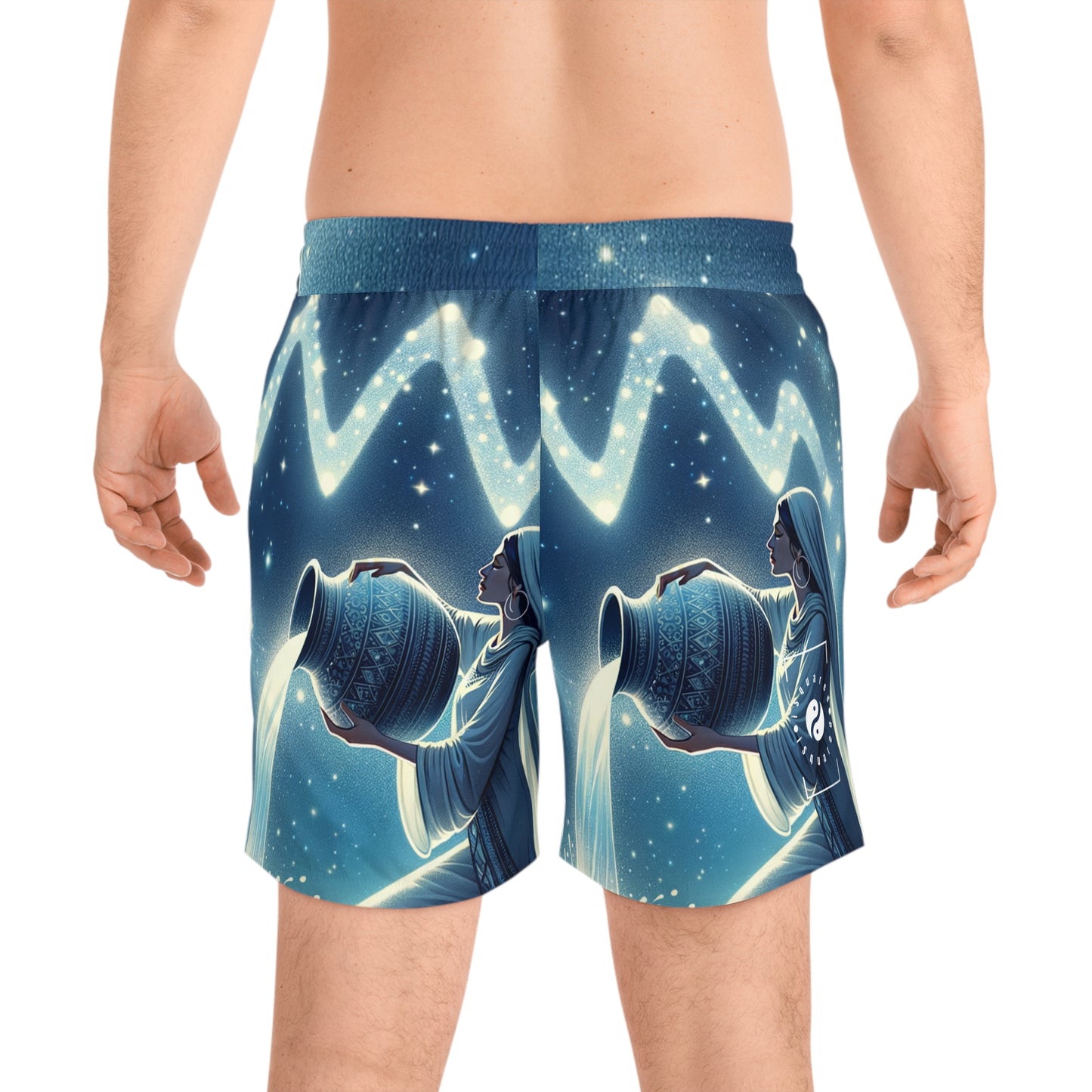 Aquarius Flow - Swim Shorts (Mid-Length) for Men