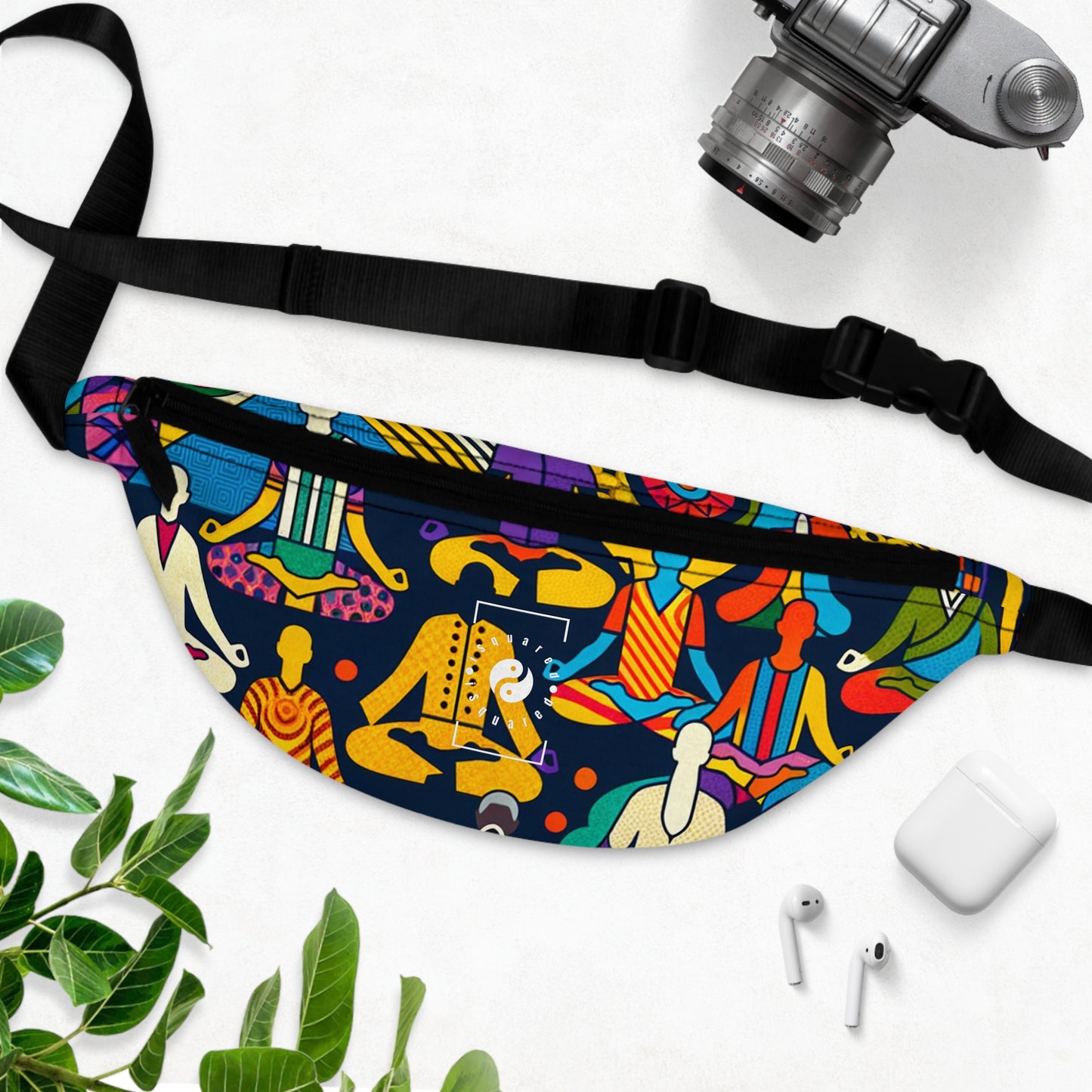 Vibrant Sadana: Prana in Nouveau Réalité - Fanny Pack