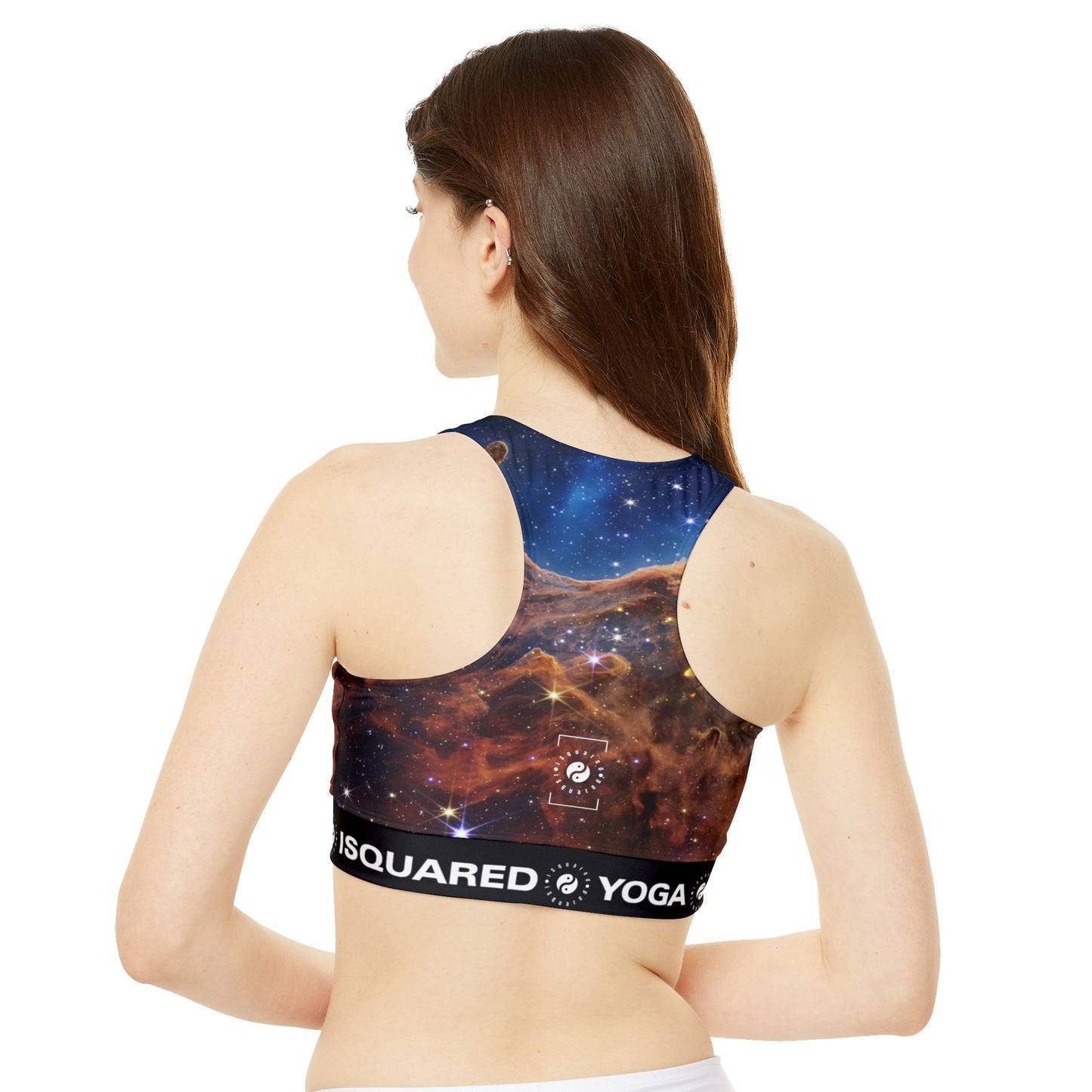 “Cosmic Cliffs” in the Carina Nebula (NIRCam Image) - JWST Collection - High Neck Crop Top