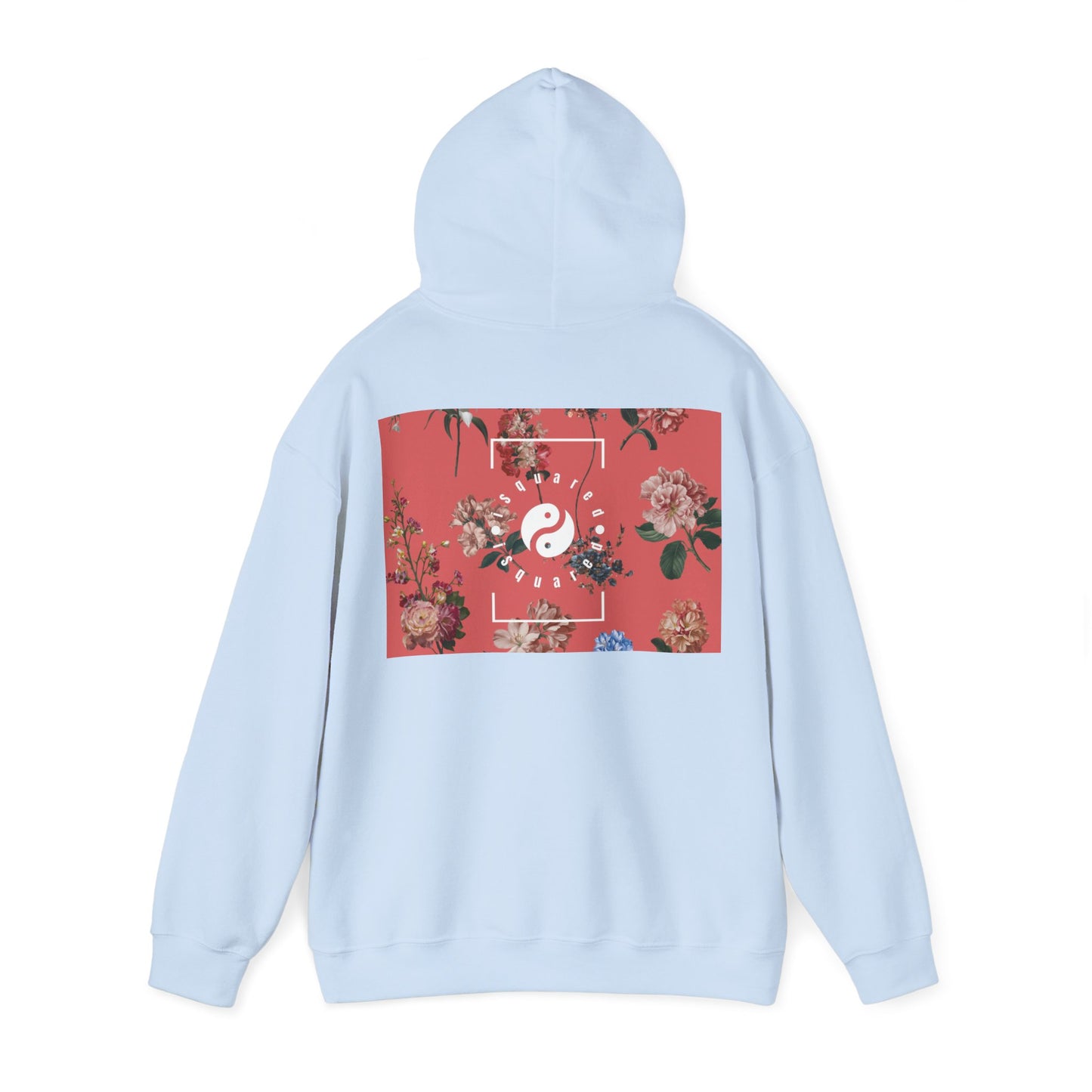 Botanicals on Coral - Hoodie