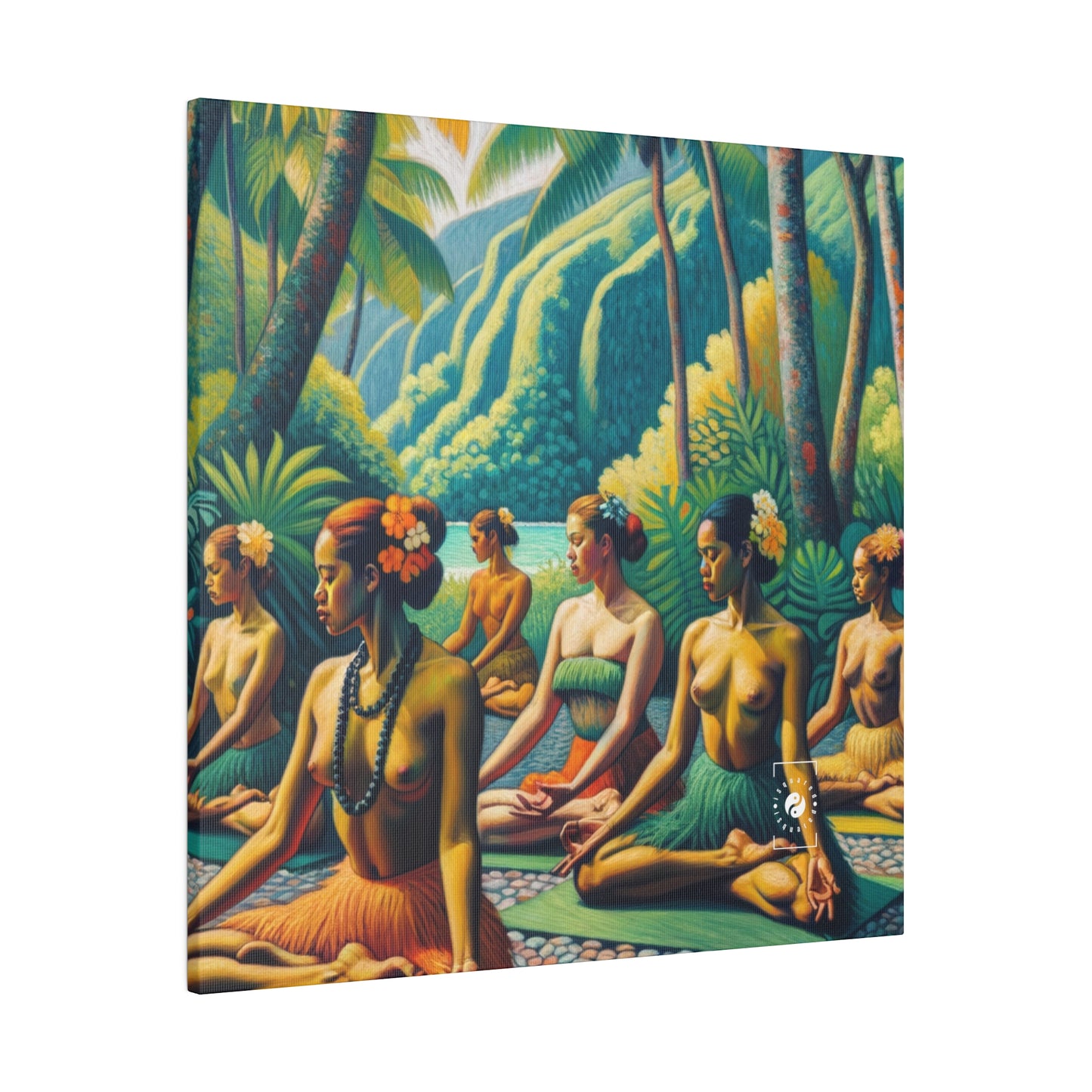 Tahitian Tranquility - Art Print Canvas