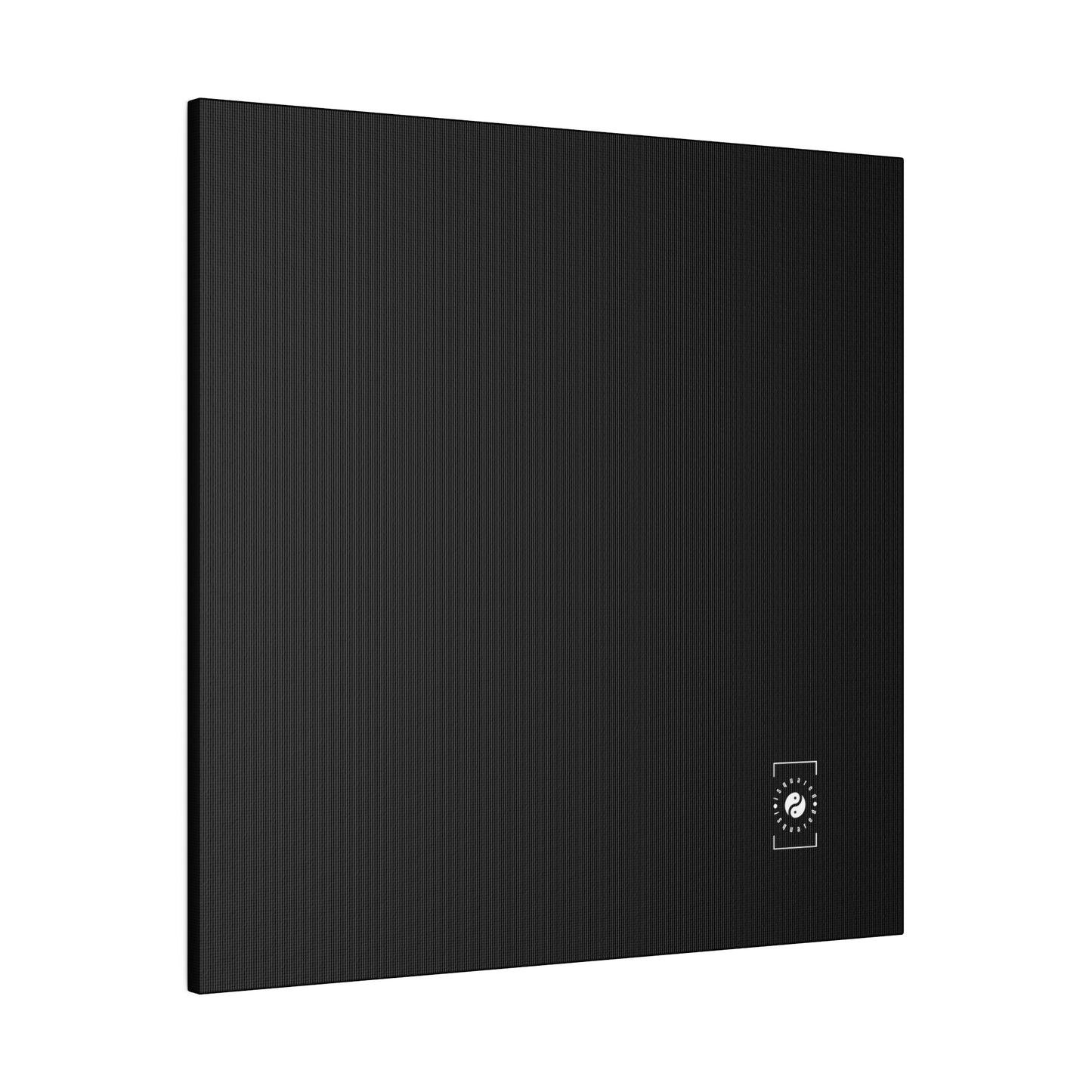 Pure Black - Art Print Canvas