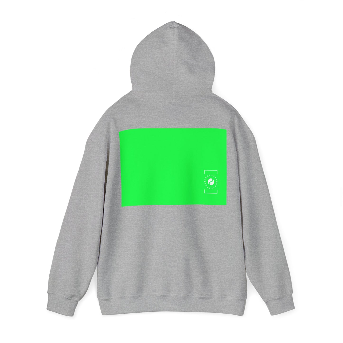 #0FFF50 Vert fluo - Sweat à capuche