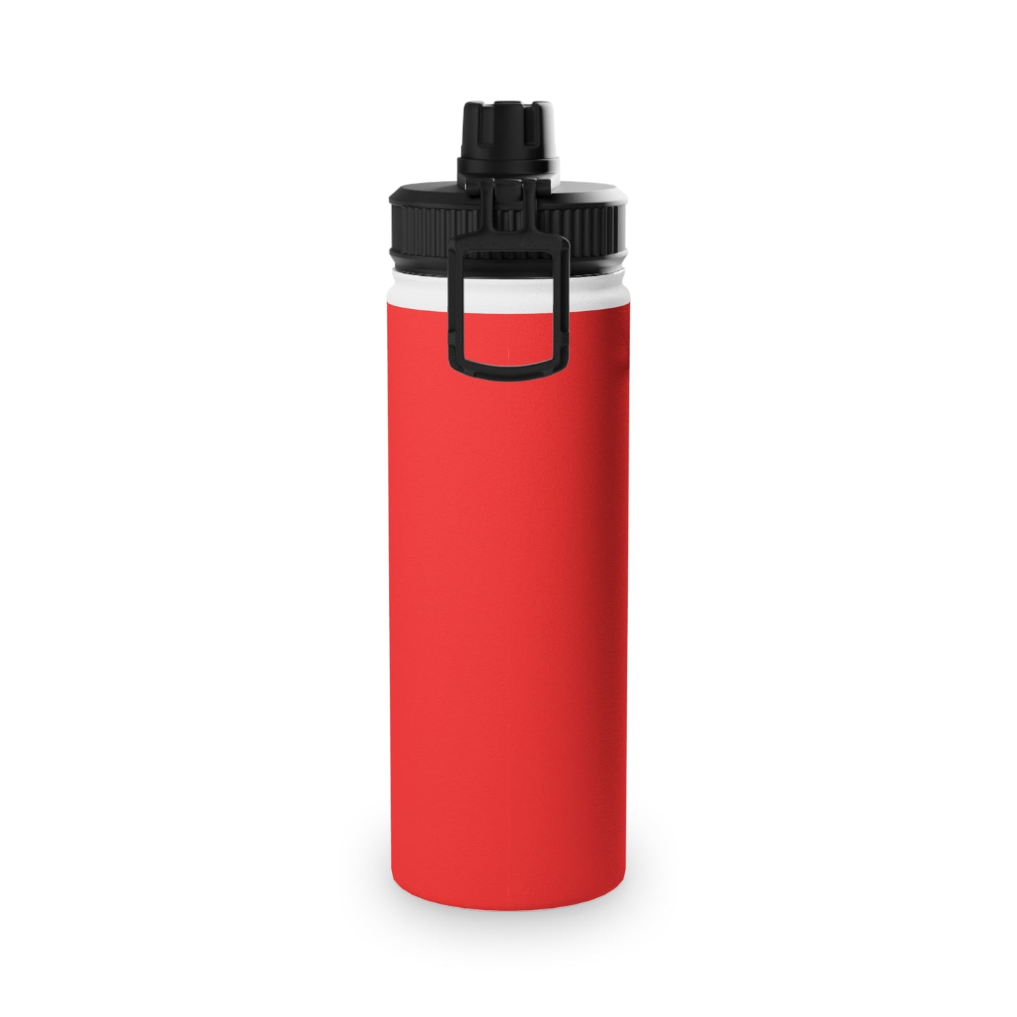 Bright Red FF3131 - Sports Water Bottle