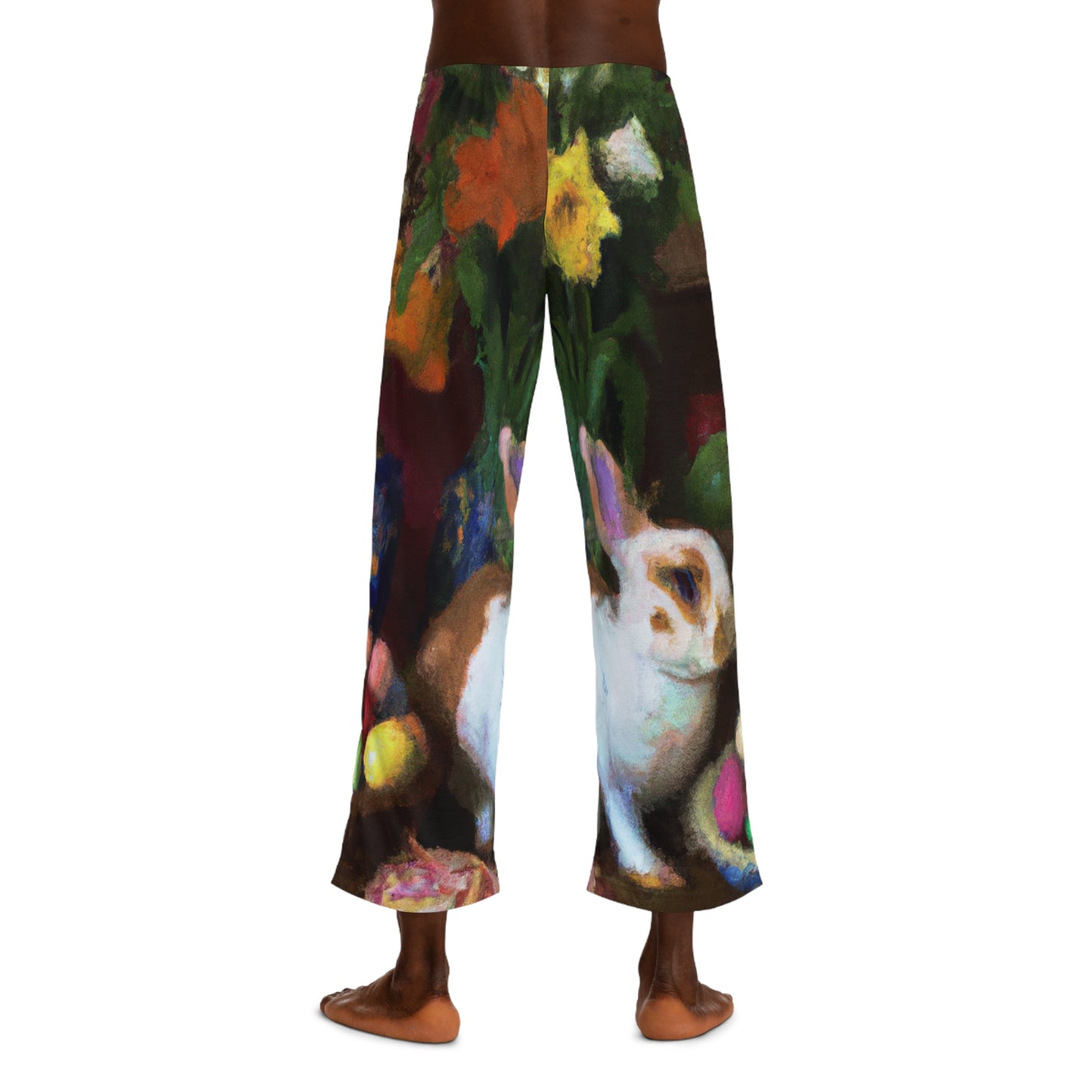 "Velveteen Aureate Easter Reverie" - men's Lounge Pants