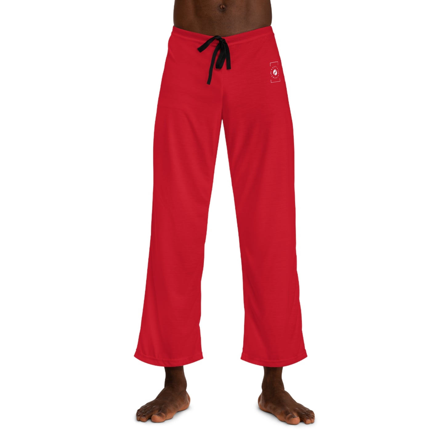 #D10927 Rouge Écarlate - Pantalon Lounge pour Homme