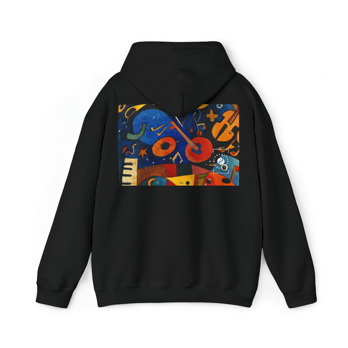 Melodic Abstractions: A Kandinskian Orchestra - Hoodie