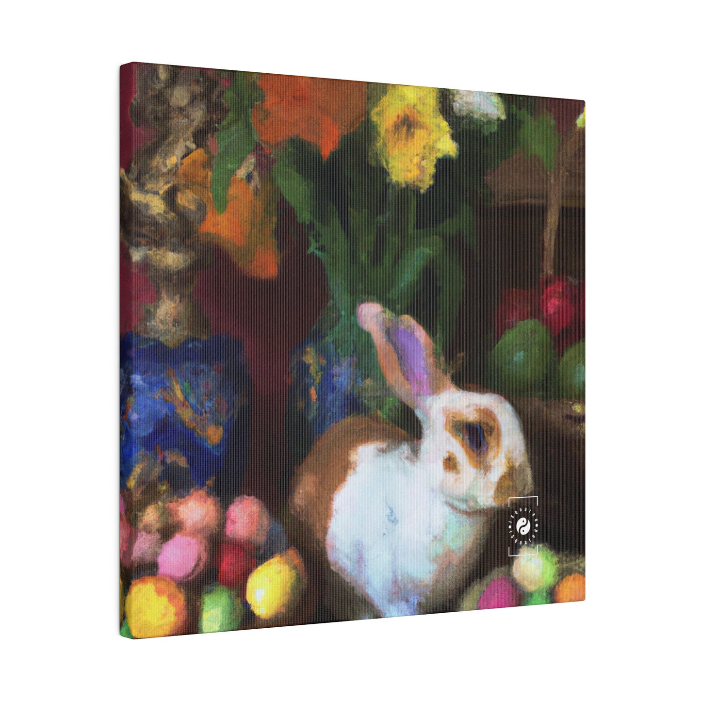 "Velveteen Aureate Easter Reverie" - Art Print Canvas