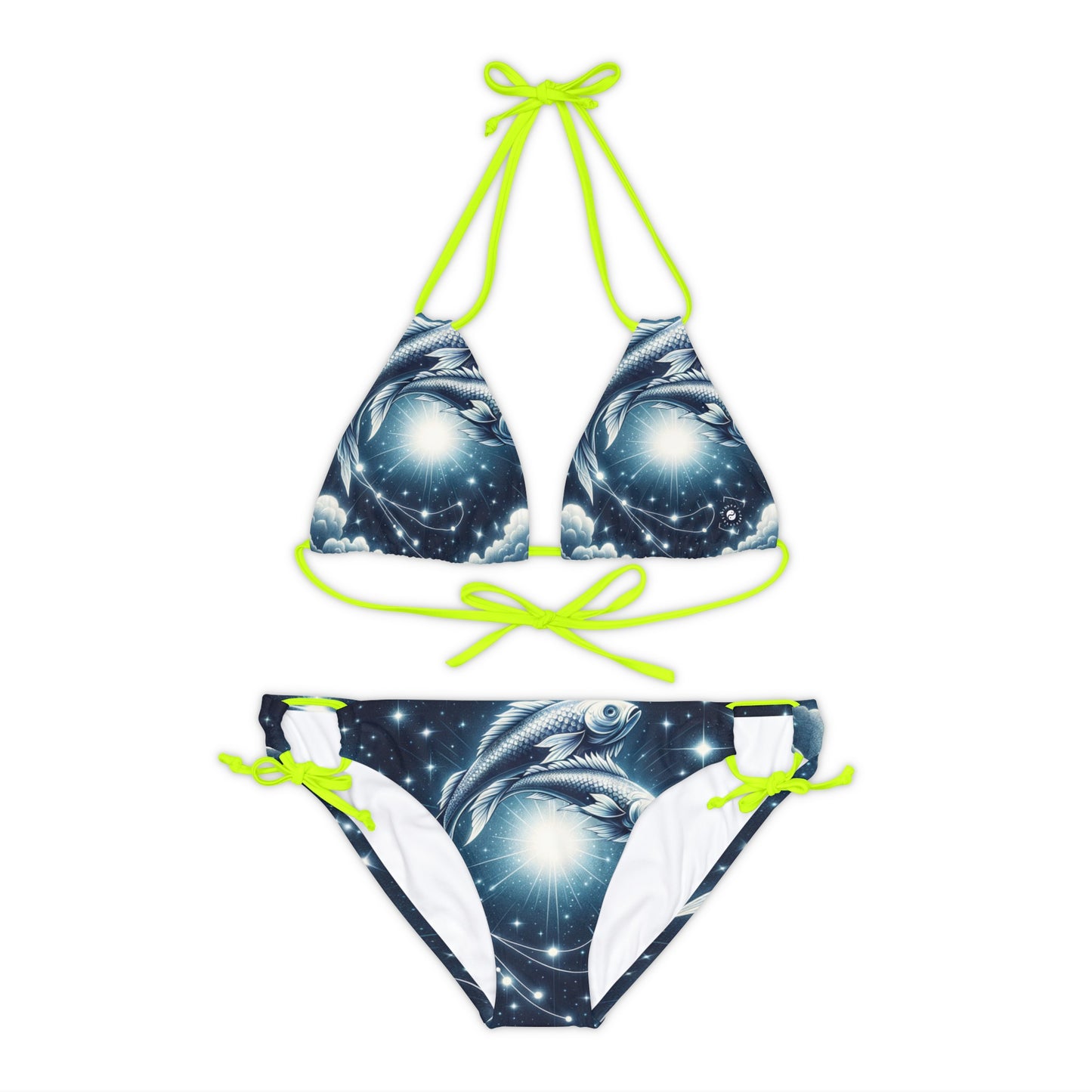 Pisces Harmony - Lace-up Bikini Set