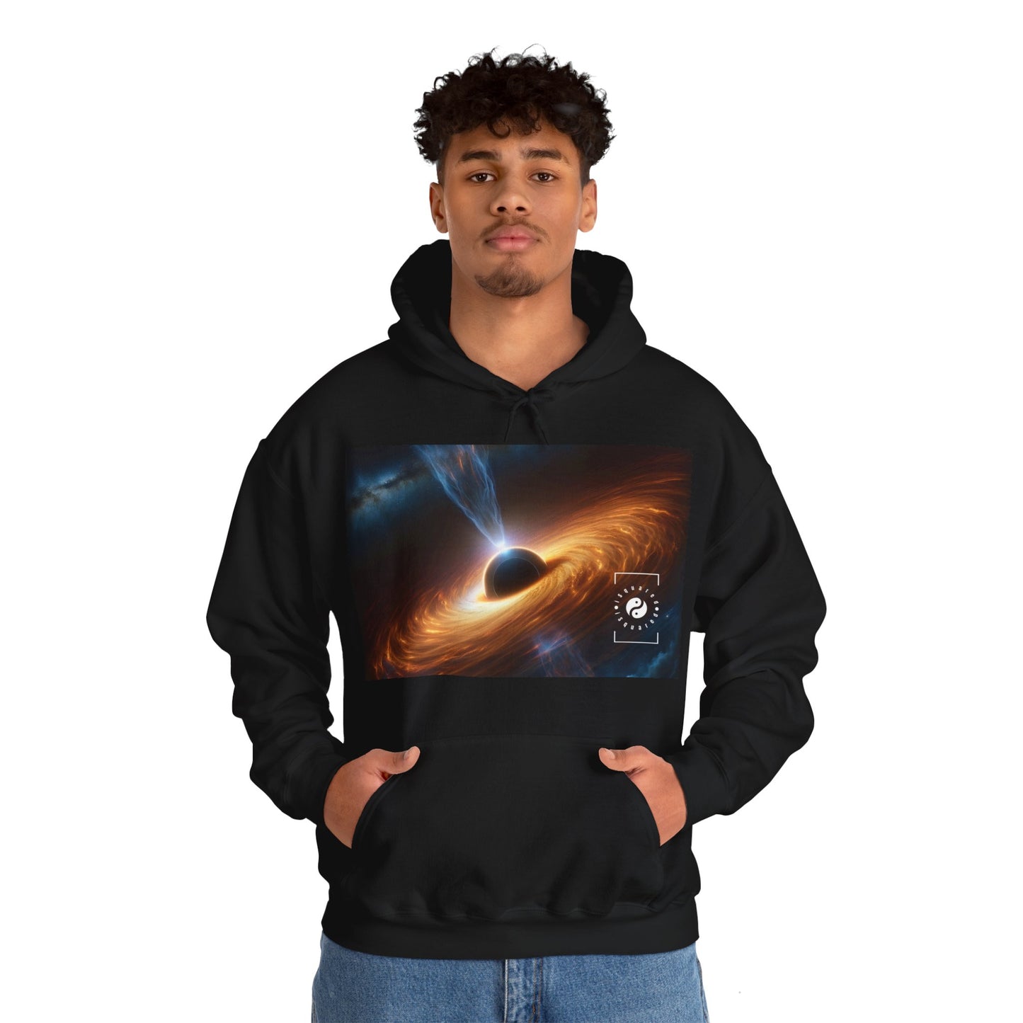 "Discs of Illumination: Black Hole Reverie" - Hoodie