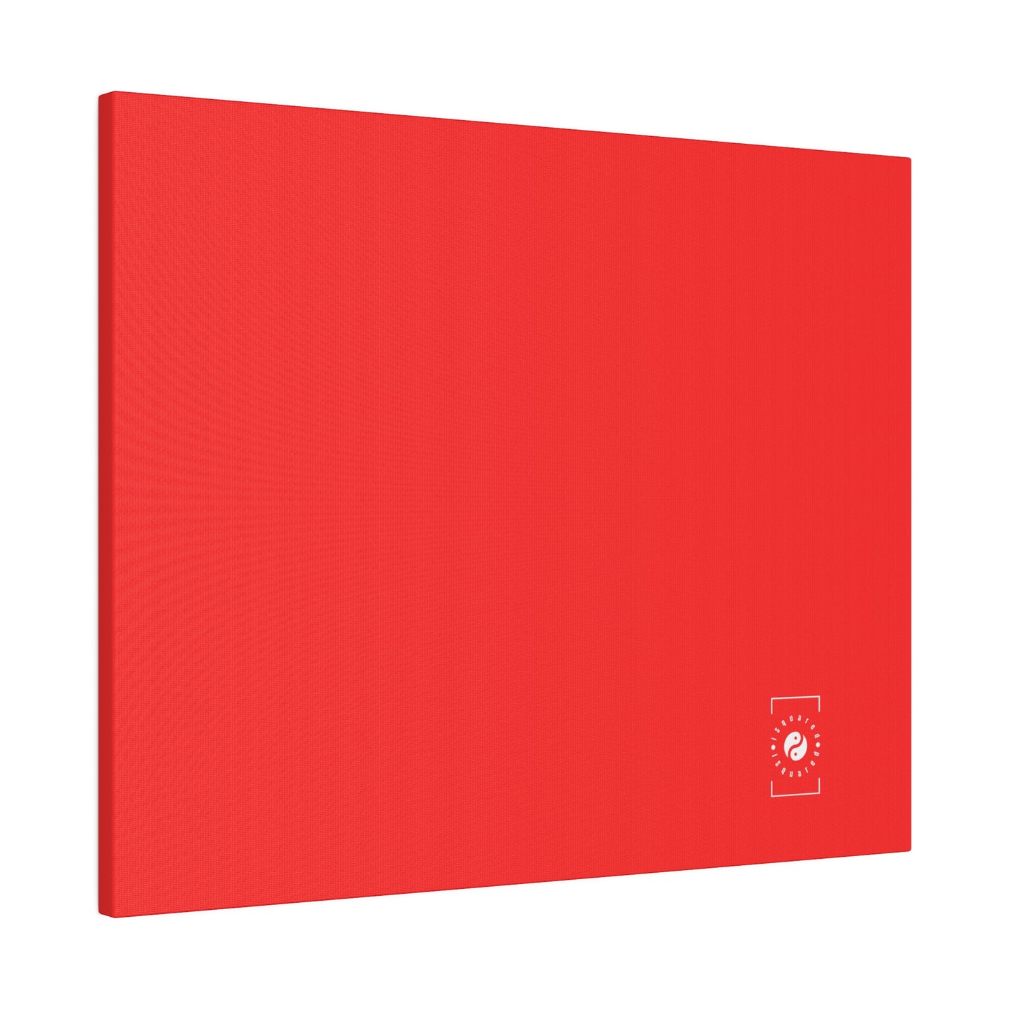 Bright Red FF3131 - Art Print Canvas