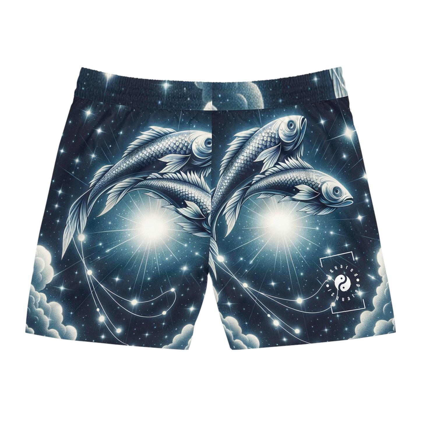 Pisces Harmony - Swim Shorts (Mid-Length) for Men