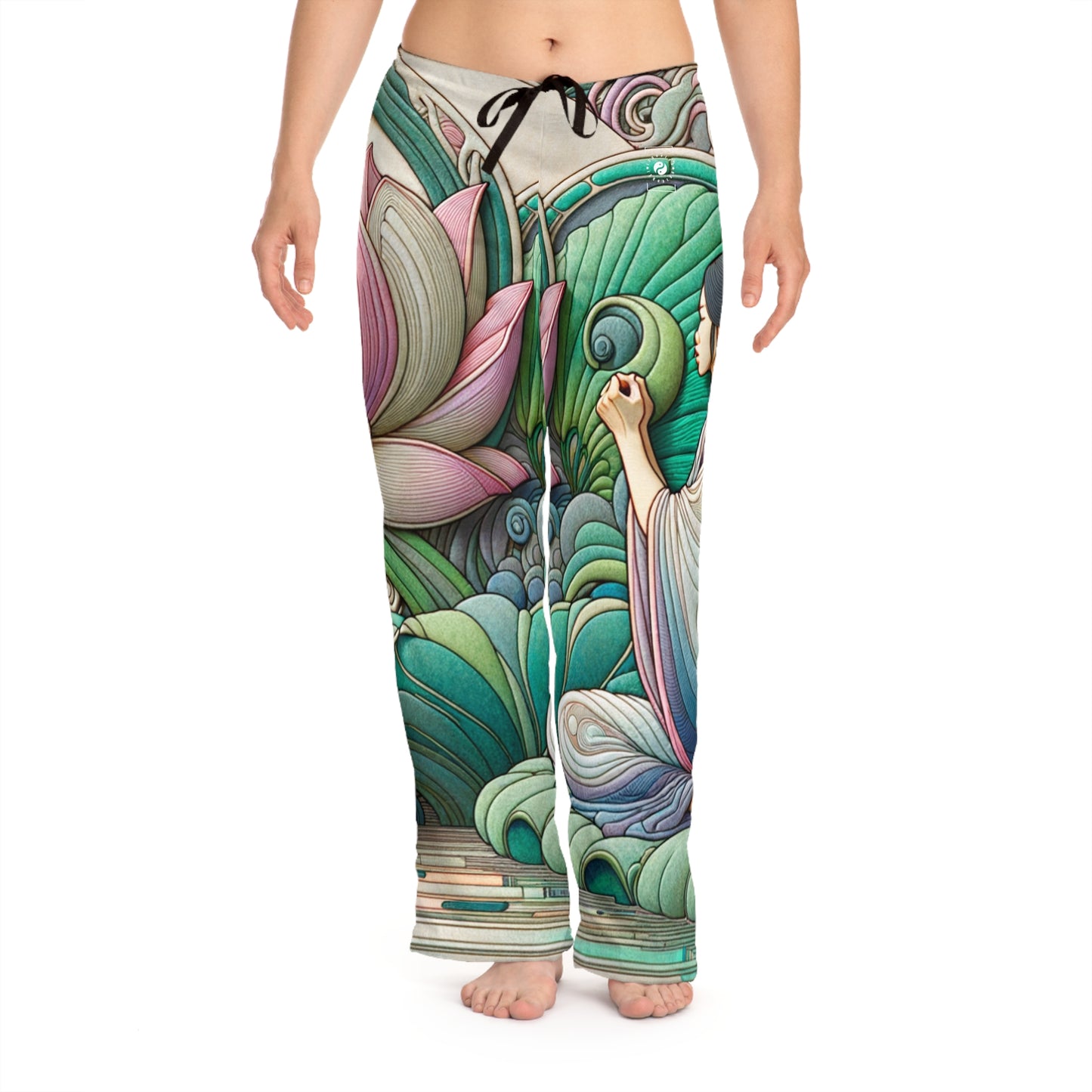 "Lotus Echo Serenity" - Women lounge pants