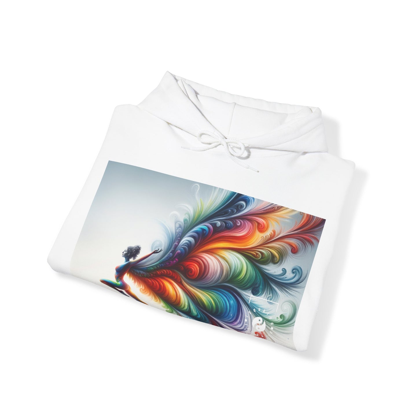 "Yogini's Rainbow Flight" - Hoodie