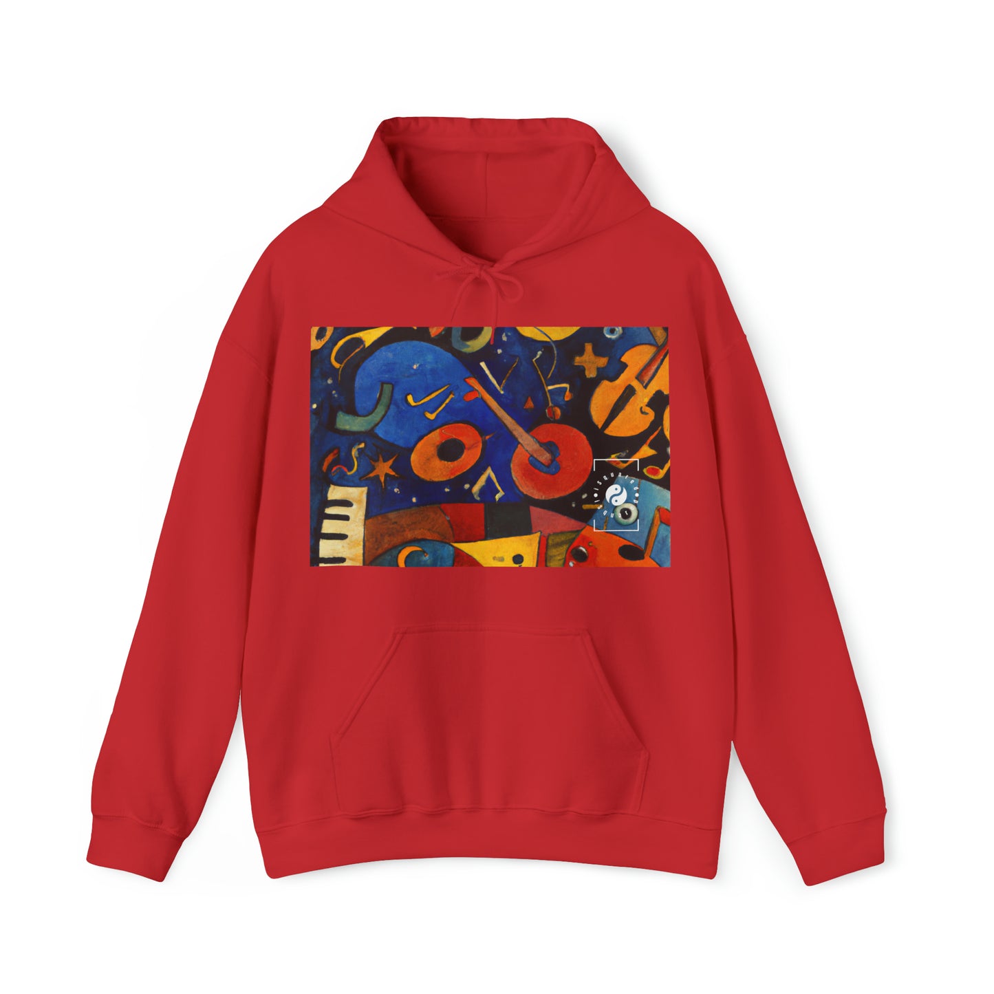 Melodic Abstractions: A Kandinskian Orchestra - Hoodie