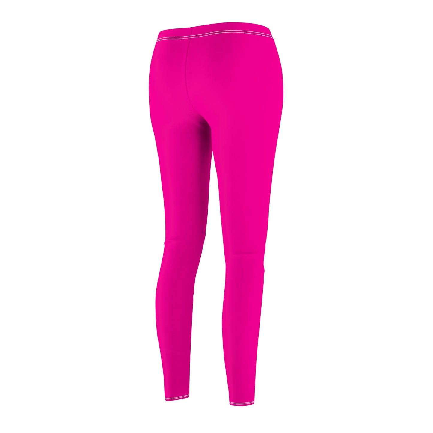 #FF0099 Sharp Pink - Casual Leggings