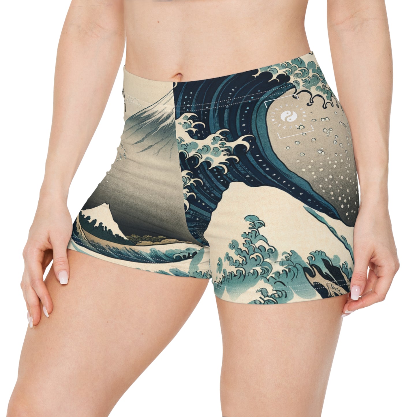 "Indigo Surge Eternity" - Mini Hot Yoga Short